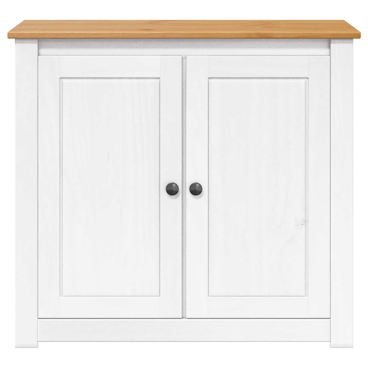 Aquarium Stand PANAMA Wit en Bruin 81 x 36 x 73 cm 250 kg is nu te koop bij PeponiXL, paradijselijk wonen!