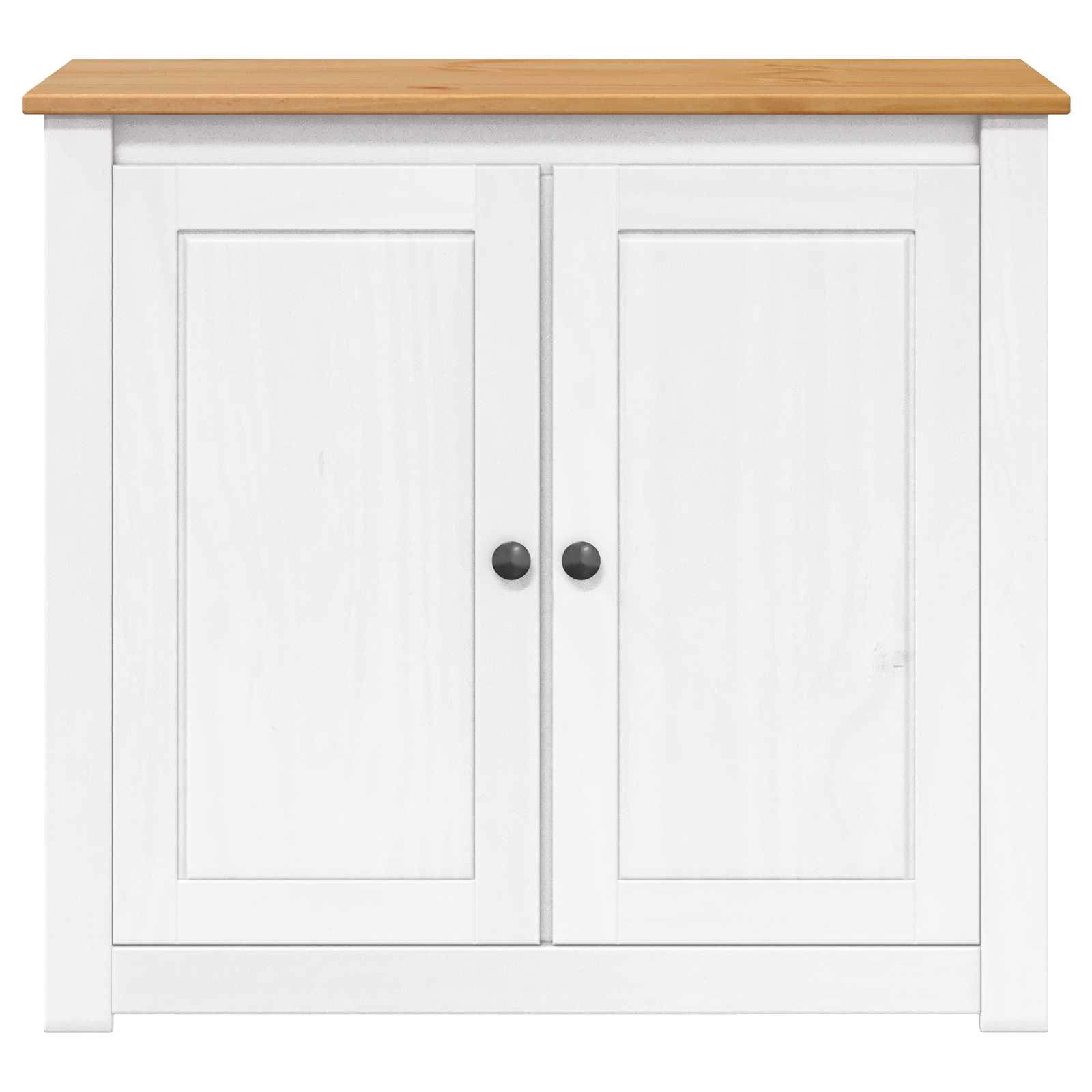 Aquarium Stand PANAMA Wit en Bruin 81 x 36 x 73 cm 250 kg is nu te koop bij PeponiXL, paradijselijk wonen!
