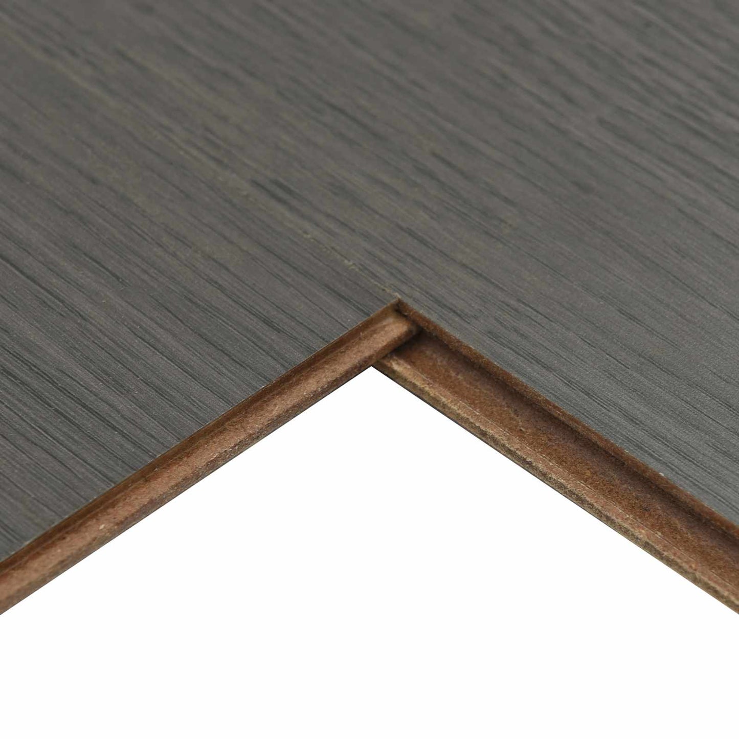 Laminaatvloer 15 pcs Warm Grijs 101 x 20 x 0,8 cm Bewerkt hout