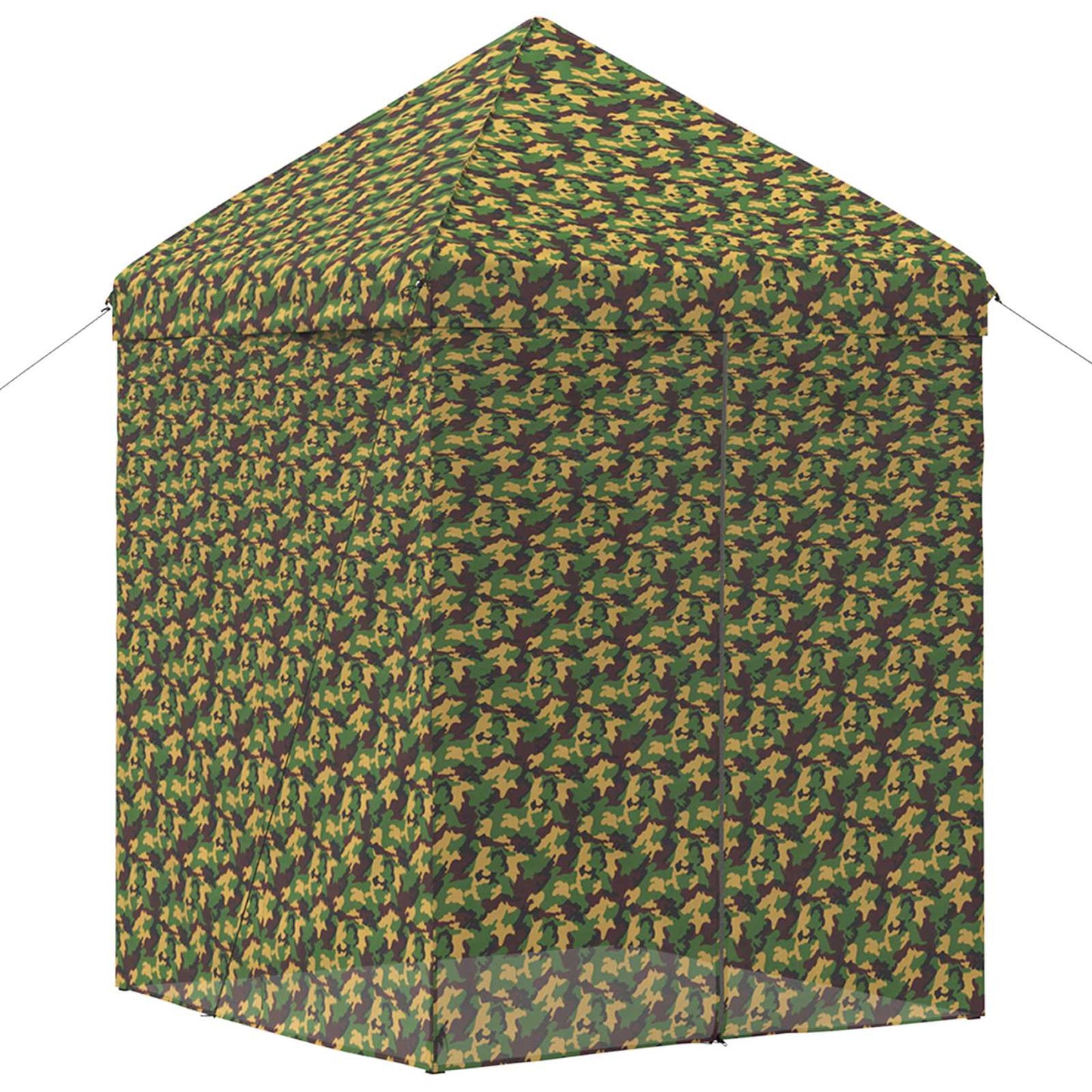 Tent met 4 Zijwanden 2 x 2 m Leger Camouflage is nu te koop bij PeponiXL, paradijselijk wonen!