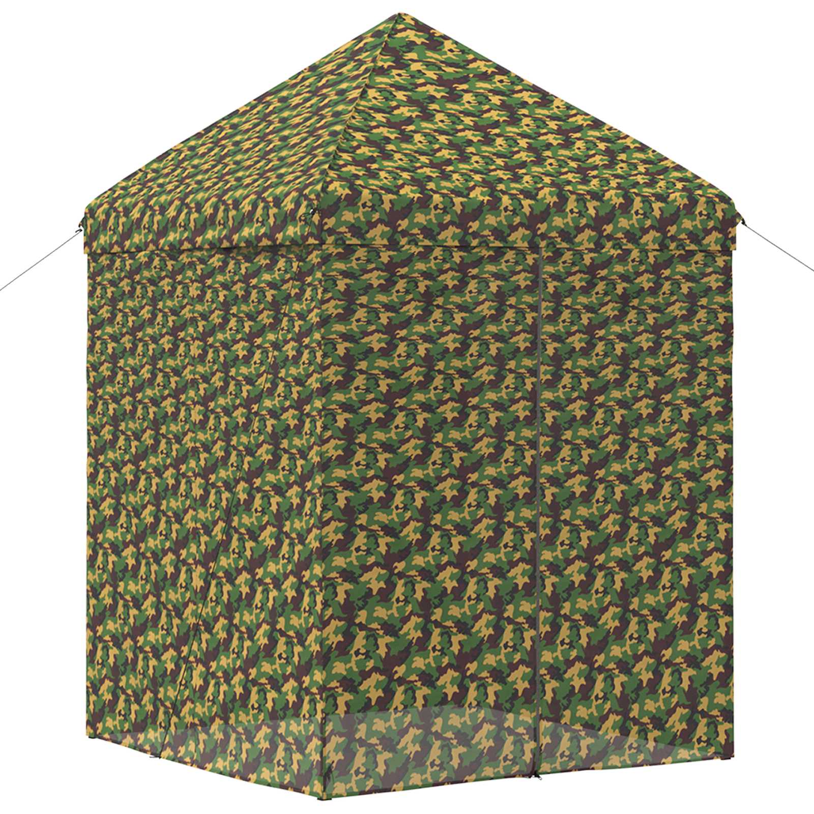 Tent met 4 Zijwanden 2,9 x 2,9 m Leger Camouflage is nu te koop bij PeponiXL, paradijselijk wonen!