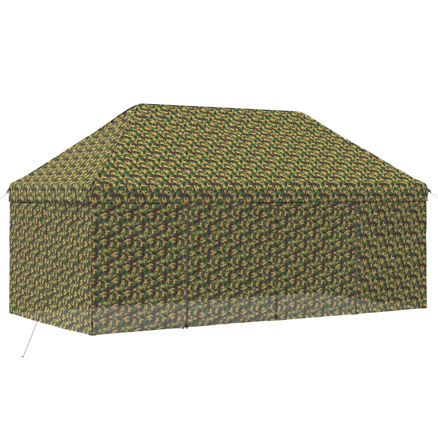 Tent met 4 Zijwanden 2,9 x 5,8 m Leger Camouflage is nu te koop bij PeponiXL, paradijselijk wonen!