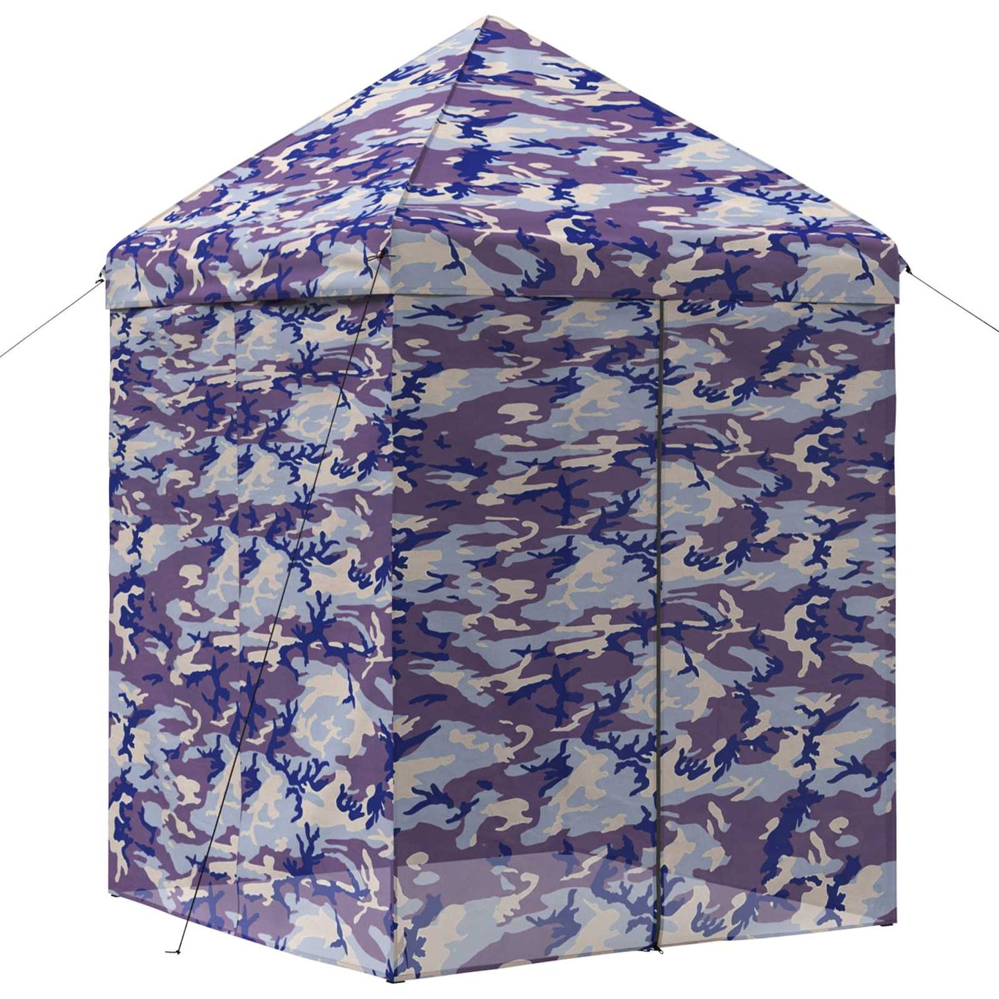 Pop-up Gazebo met 4 Zijwanden 2,9 x 2,9 m Blauw Camouflage is nu te koop bij PeponiXL, paradijselijk wonen!