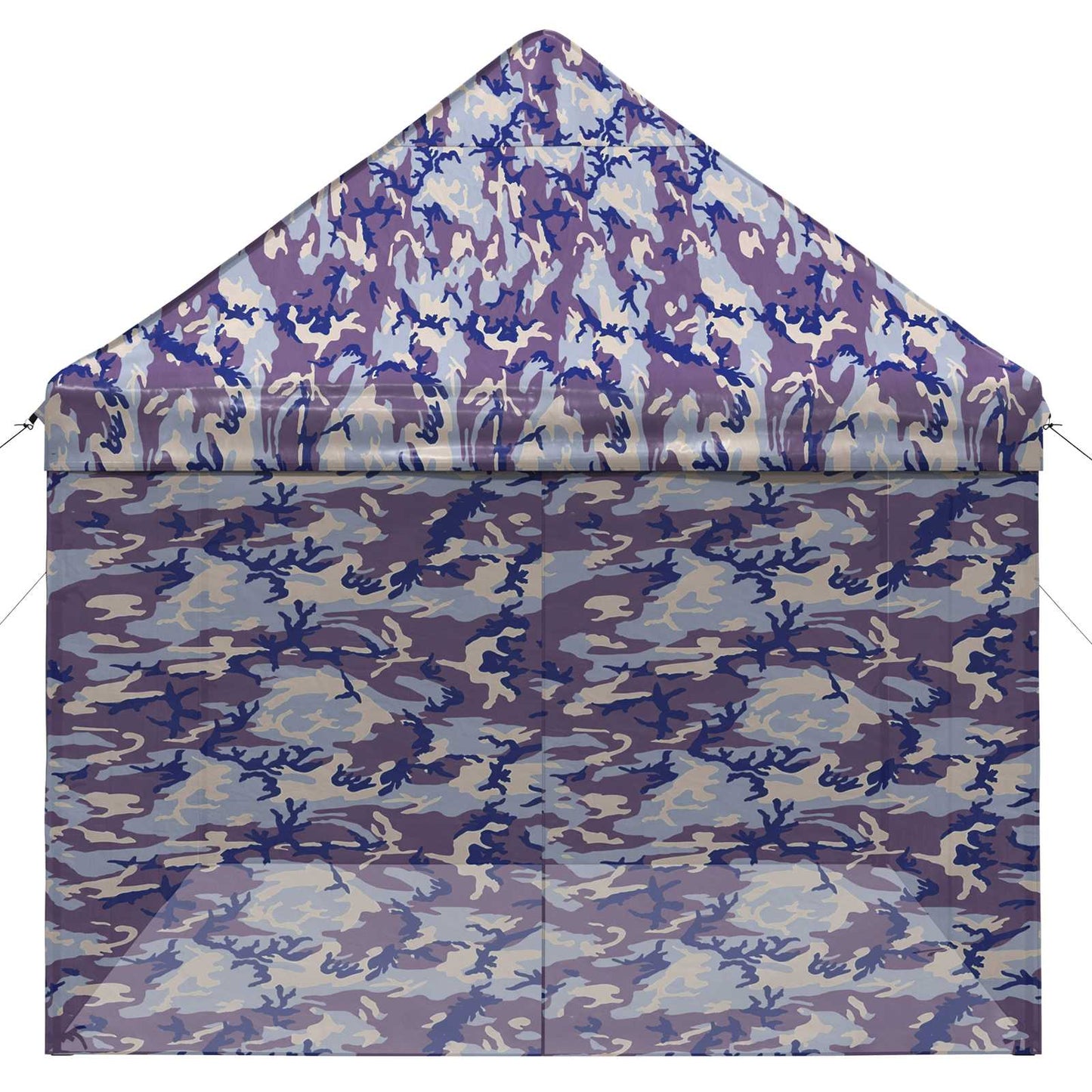 Pop-up Gazebo met 4 Zijwanden 2,95 x 4,1 m Blauw Camouflage is nu te koop bij PeponiXL, paradijselijk wonen!