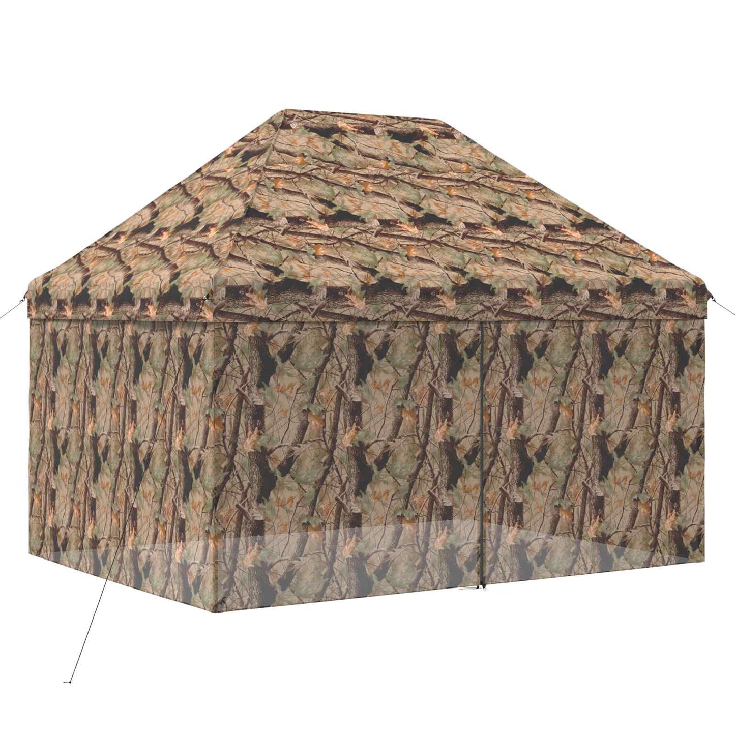 Pop-up Gazebo met 4 Zijwanden 3 x 4,5 m Bos Camouflage is nu te koop bij PeponiXL, paradijselijk wonen!