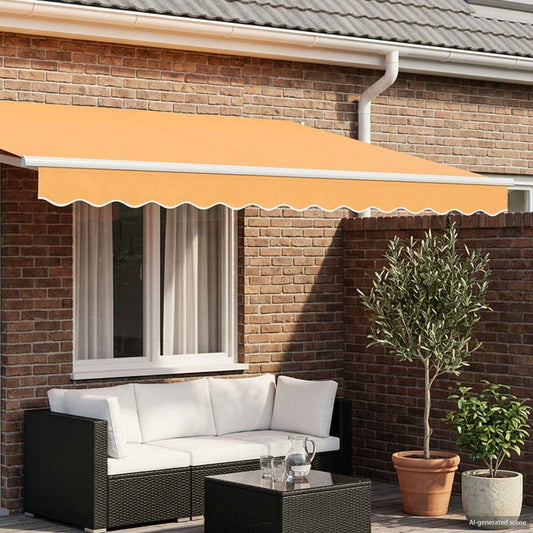 Vervangende markies volant Zand 6 m Polyester is nu te koop bij PeponiXL, paradijselijk wonen!