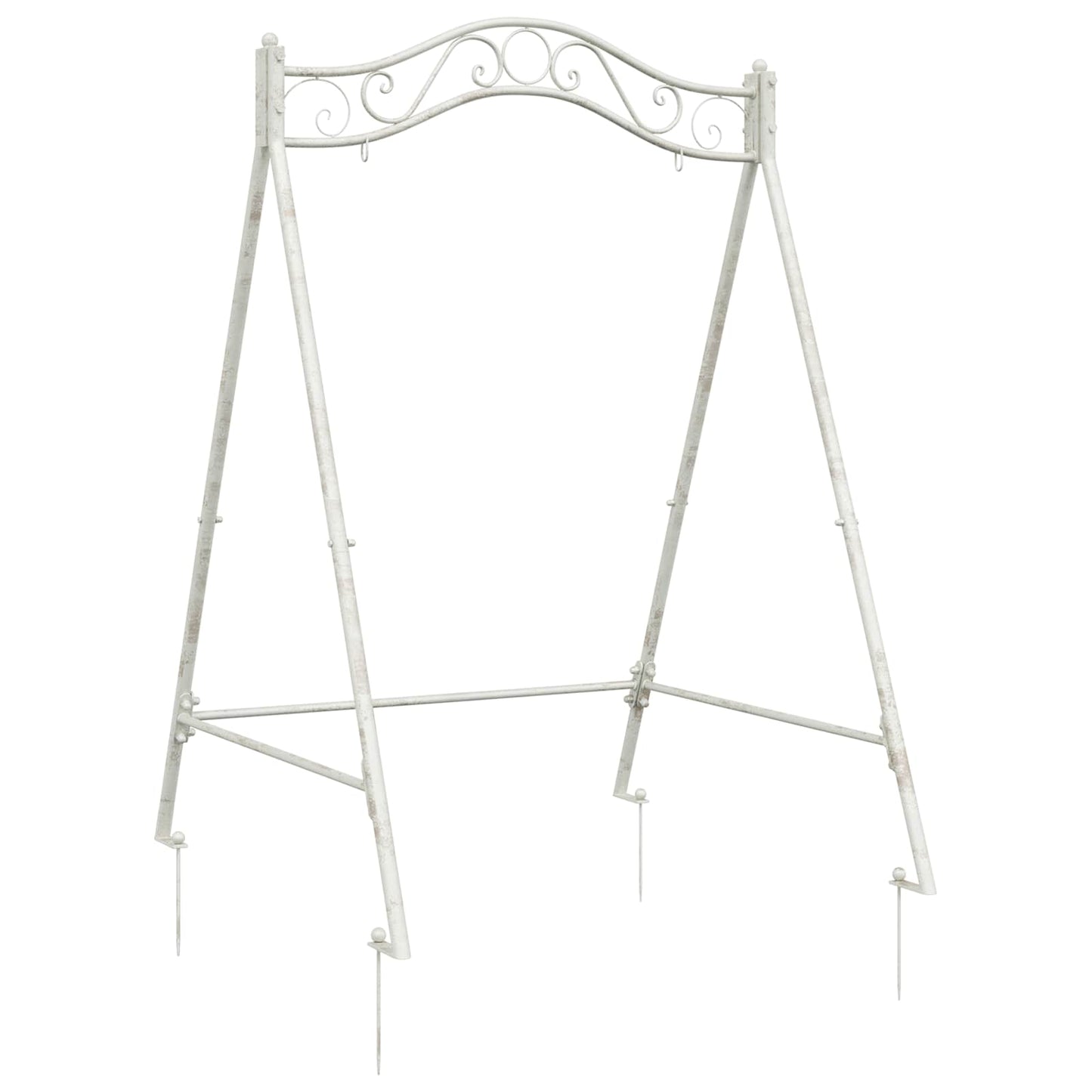 Swing Frame Antiek wit 113 x 121,5 x 168 cm Staal is nu te koop bij PeponiXL, paradijselijk wonen!