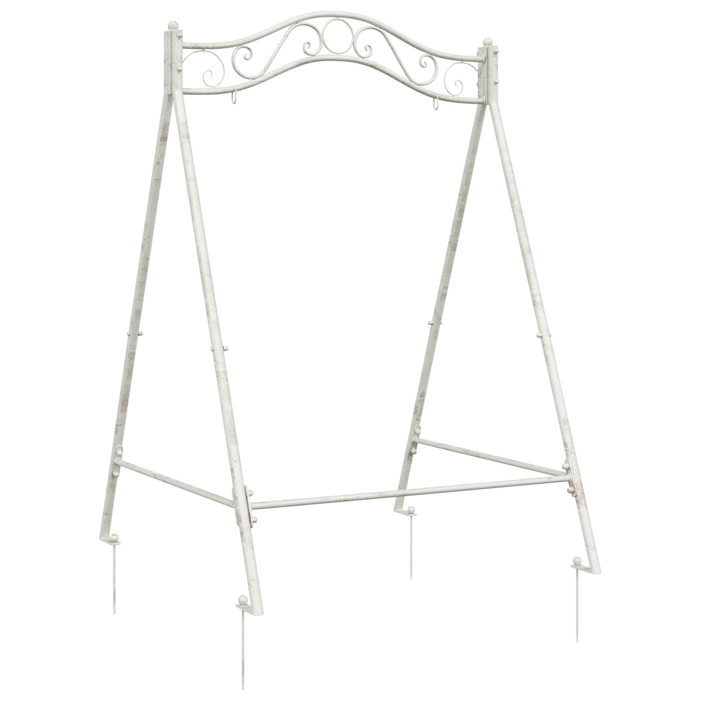 Swing Frame Antiek wit 113 x 121,5 x 168 cm Staal is nu te koop bij PeponiXL, paradijselijk wonen!