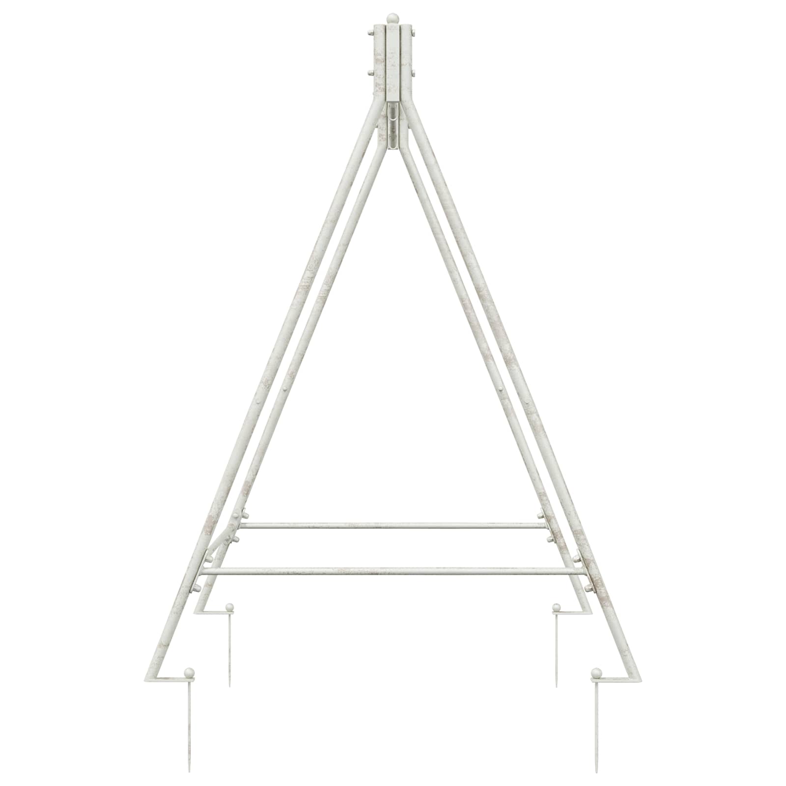 Swing Frame Antiek wit 113 x 121,5 x 168 cm Staal is nu te koop bij PeponiXL, paradijselijk wonen!
