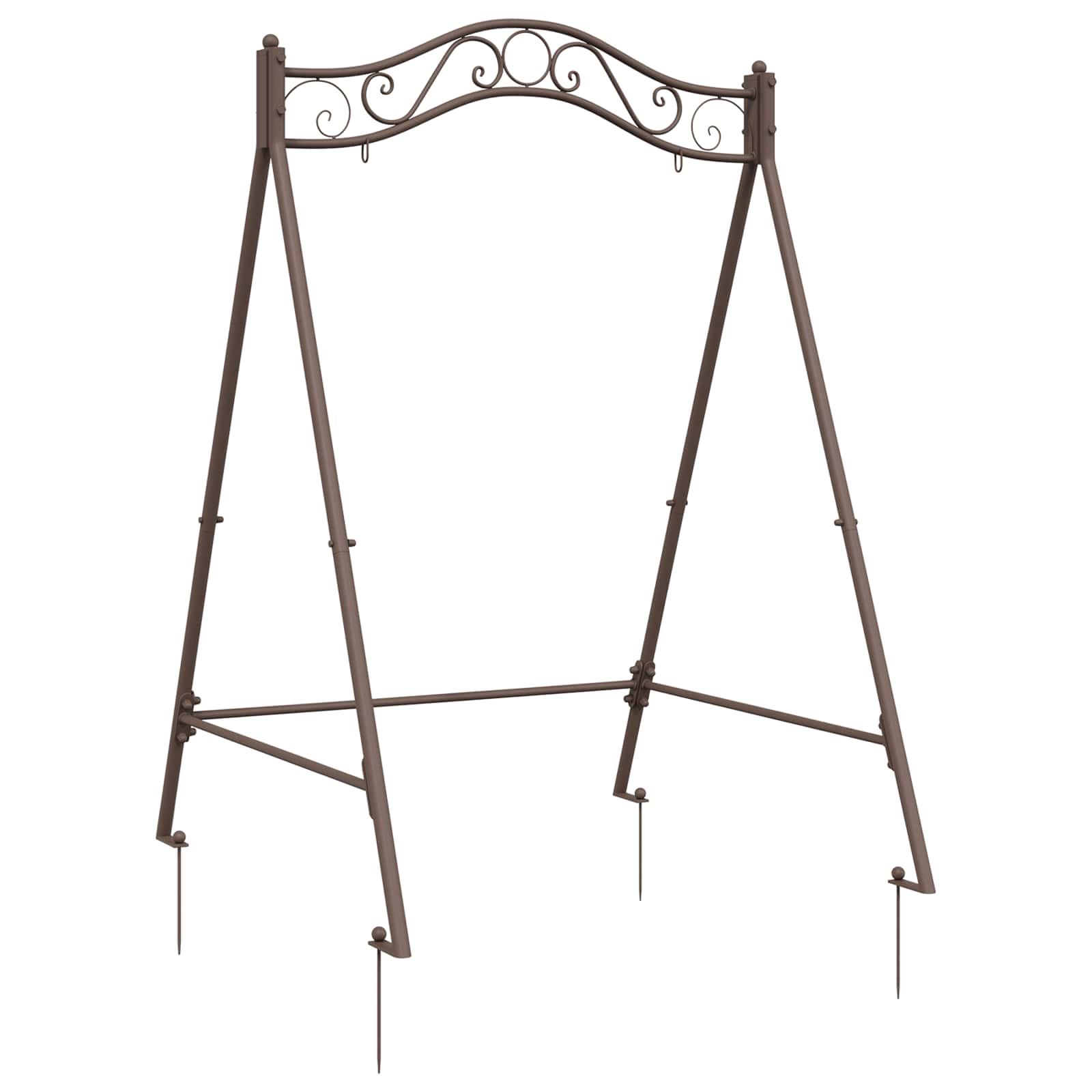 Swing Frame Antiek Bruin 113 x 121,5 x 168 cm Staal is nu te koop bij PeponiXL, paradijselijk wonen!