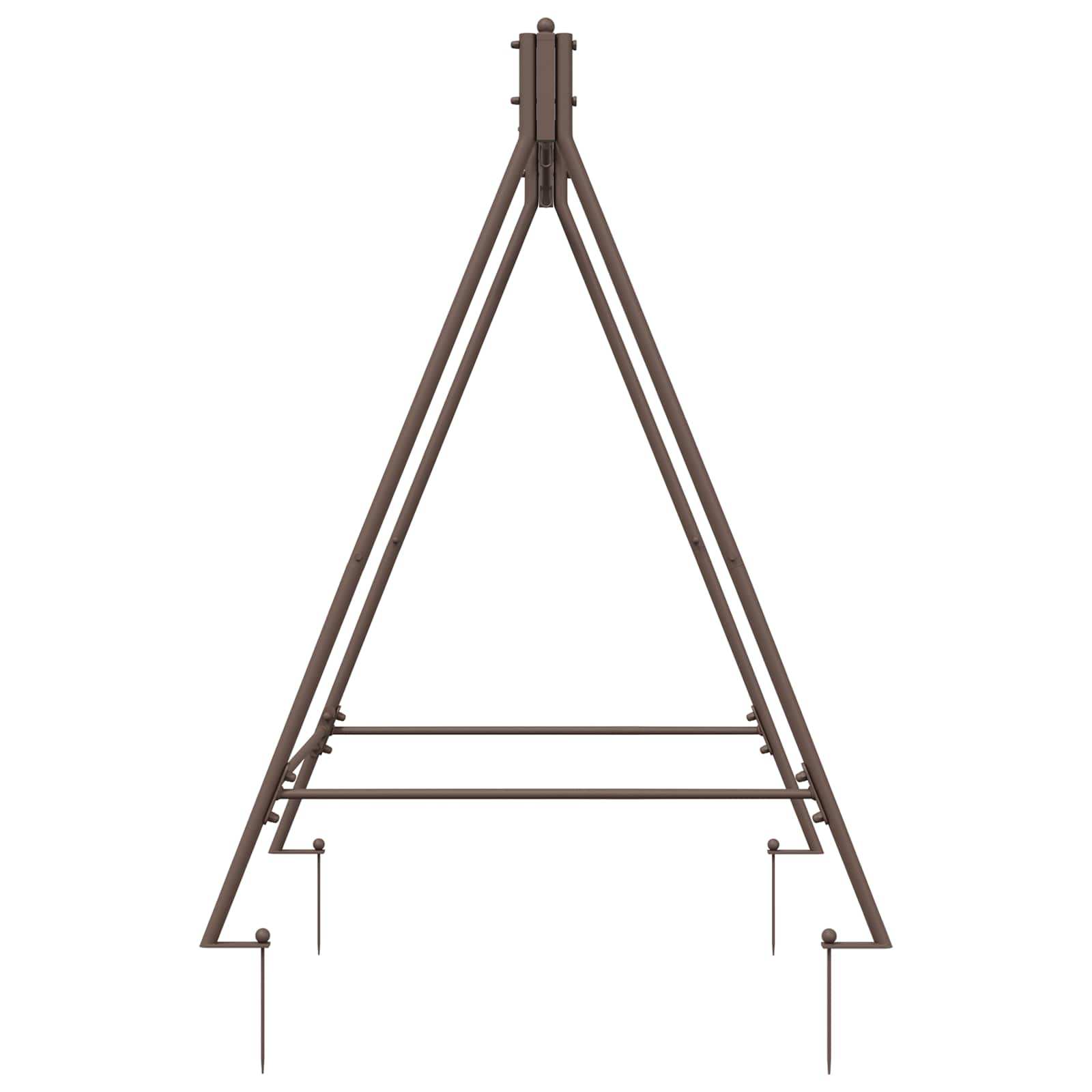 Swing Frame Antiek Bruin 113 x 121,5 x 168 cm Staal is nu te koop bij PeponiXL, paradijselijk wonen!