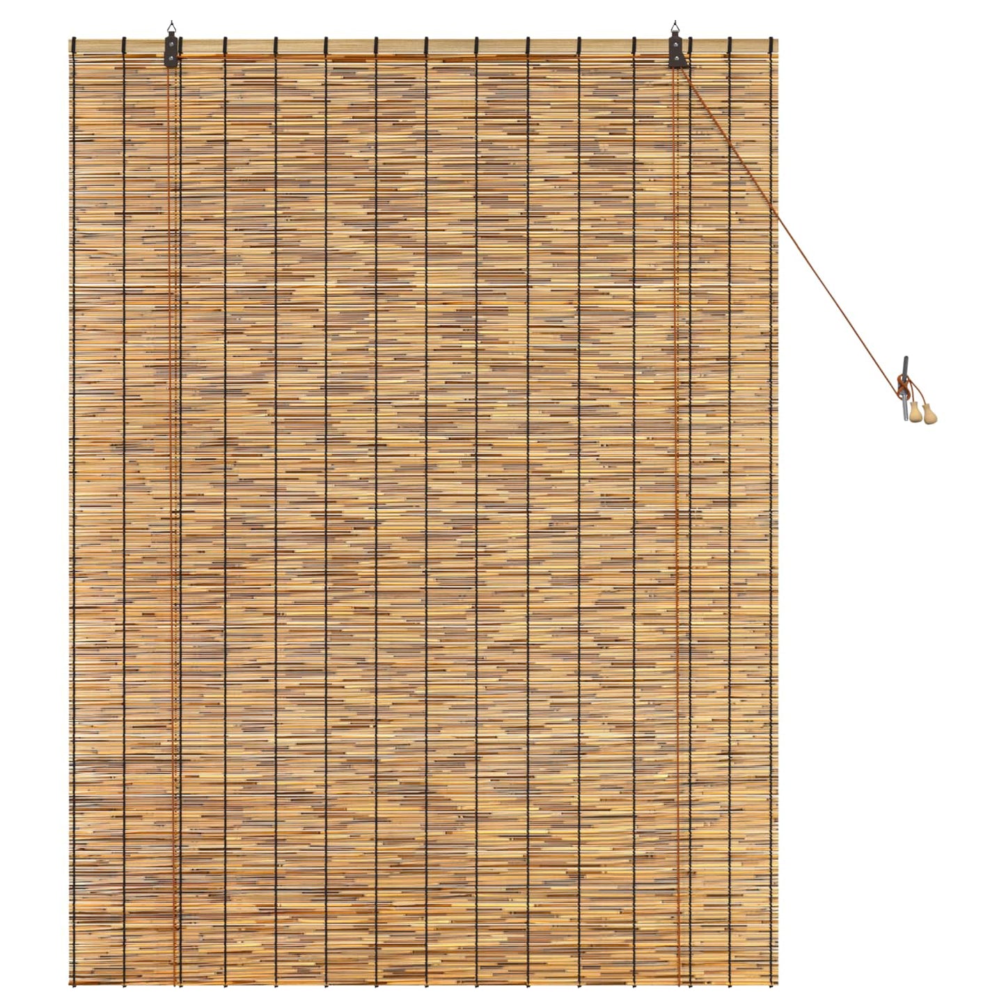 Rolgordijn Bruin 120 x 160 cm Riet is nu te koop bij PeponiXL, paradijselijk wonen!