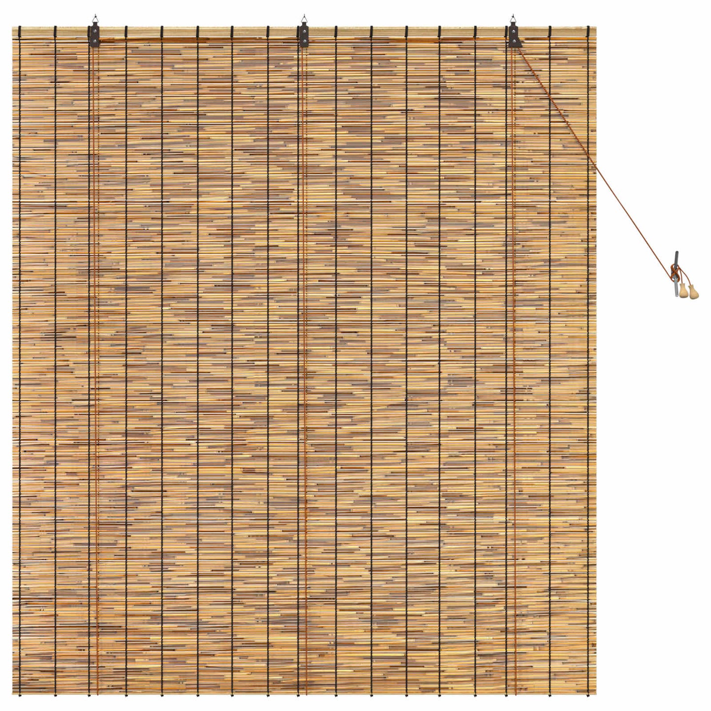 Rolgordijn Bruin 140 x 160 cm Riet is nu te koop bij PeponiXL, paradijselijk wonen!