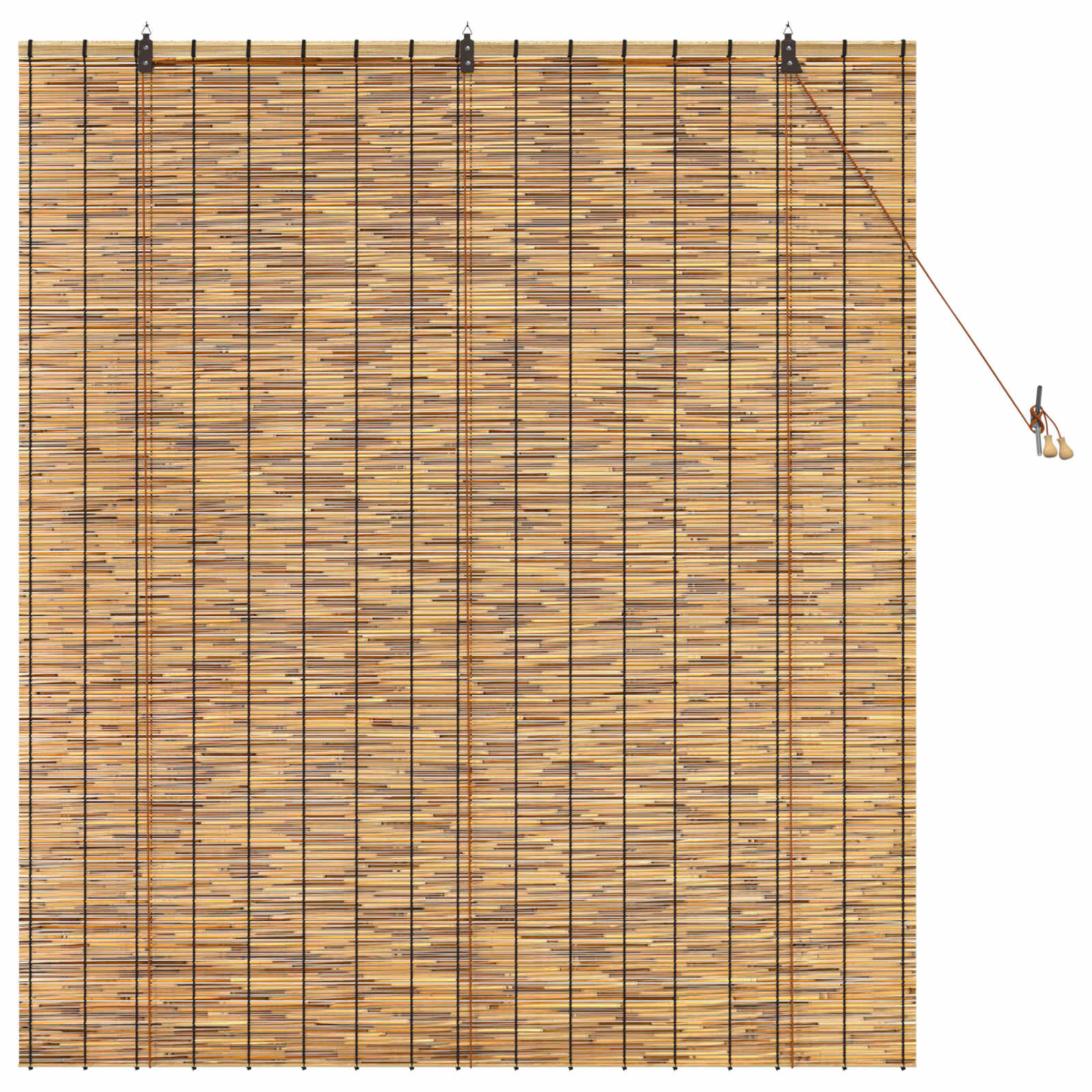 Rolgordijn Bruin 140 x 160 cm Riet is nu te koop bij PeponiXL, paradijselijk wonen!