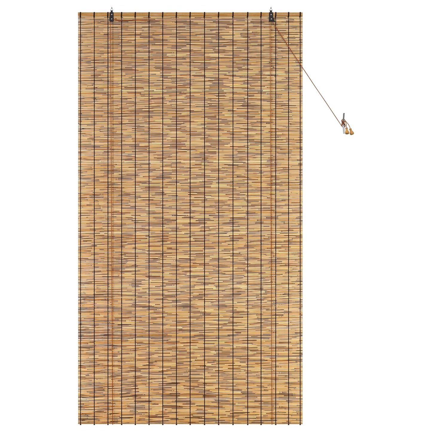 Rolgordijn Bruin 120 x 220 cm Riet is nu te koop bij PeponiXL, paradijselijk wonen!