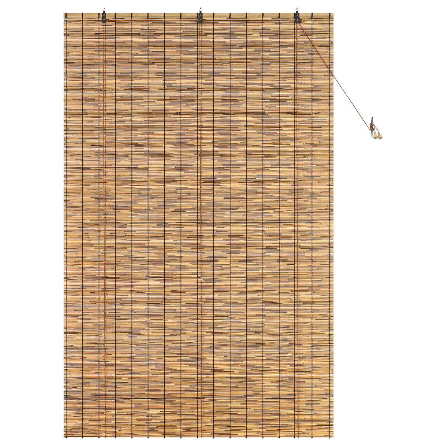 Rolgordijn Bruin 140 x 220 cm Riet is nu te koop bij PeponiXL, paradijselijk wonen!