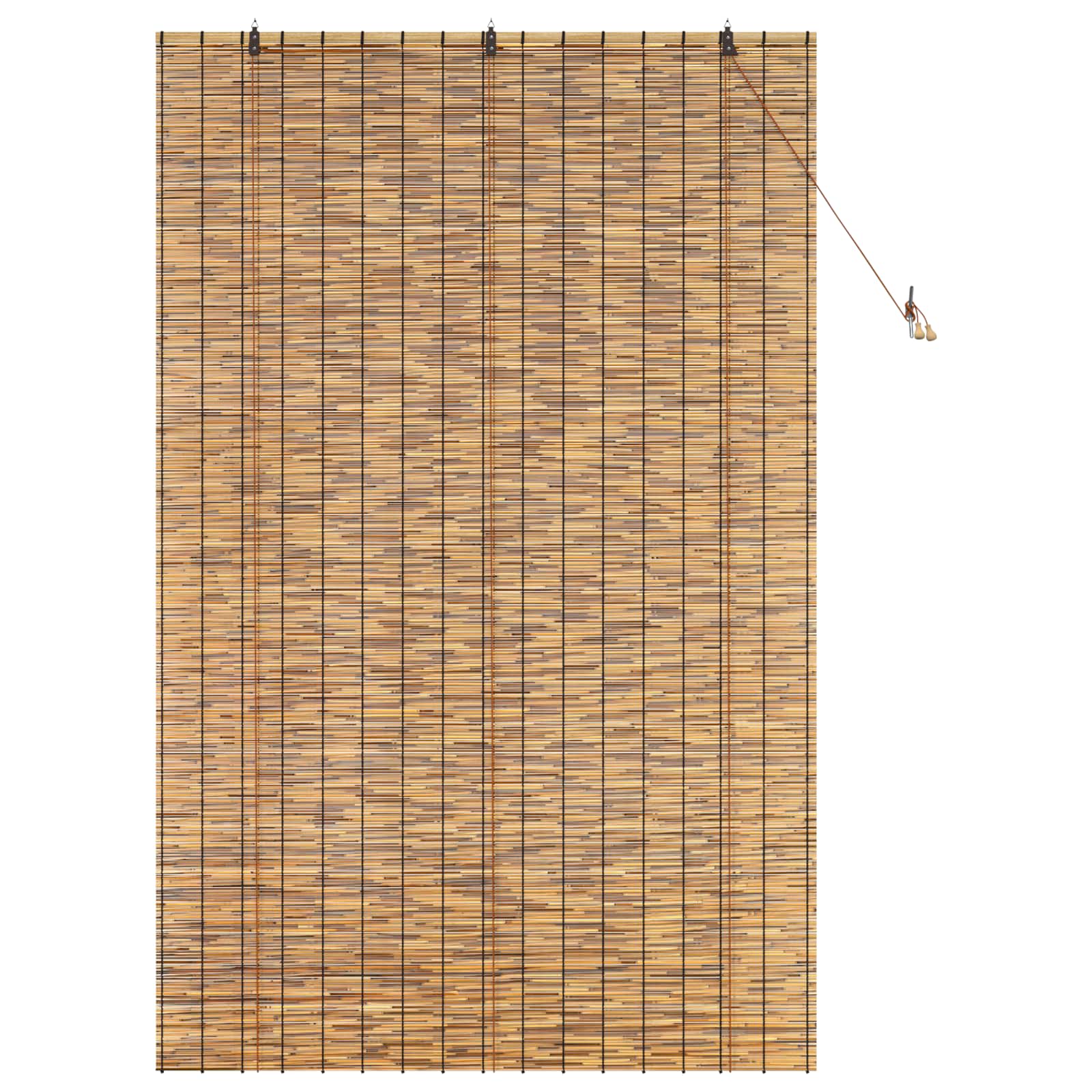 Rolgordijn Bruin 140 x 220 cm Riet is nu te koop bij PeponiXL, paradijselijk wonen!