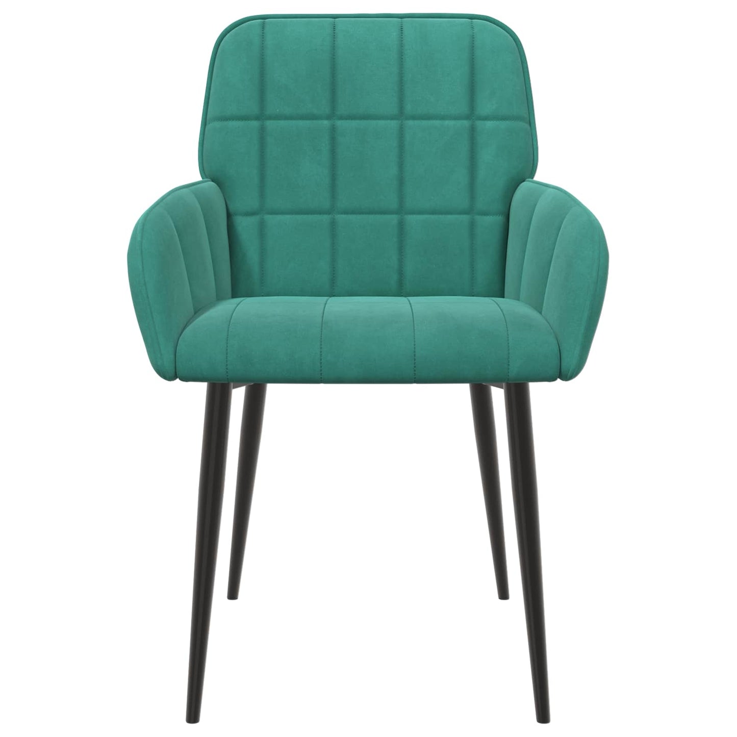 Eettafelstoelen 2 pcs fluweel Turquoise 57 x 50 x 85 cm is nu te koop bij PeponiXL, paradijselijk wonen!