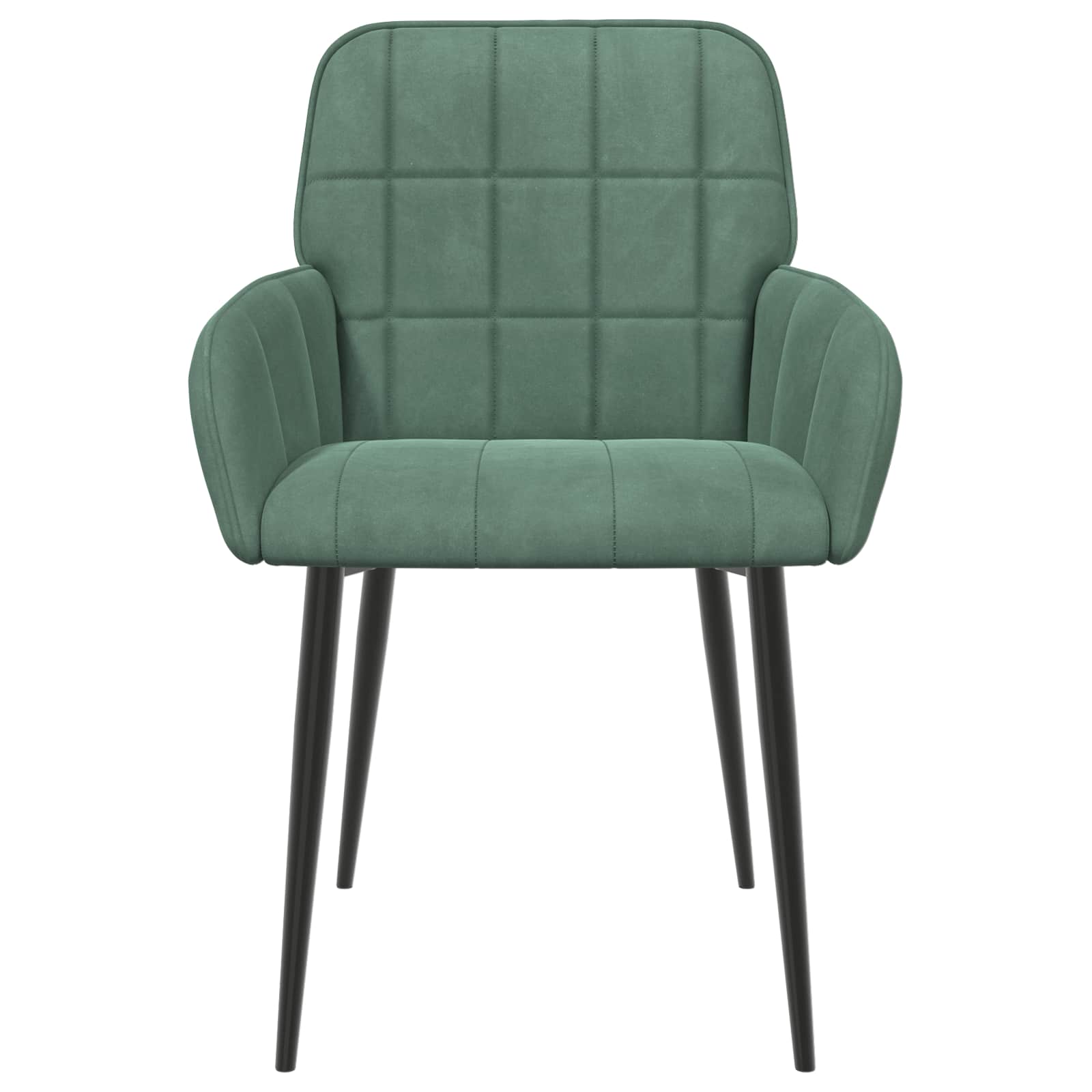 Eettafelstoelen 2 pcs fluweel Zeegroen 57 x 50 x 85 cm is nu te koop bij PeponiXL, paradijselijk wonen!