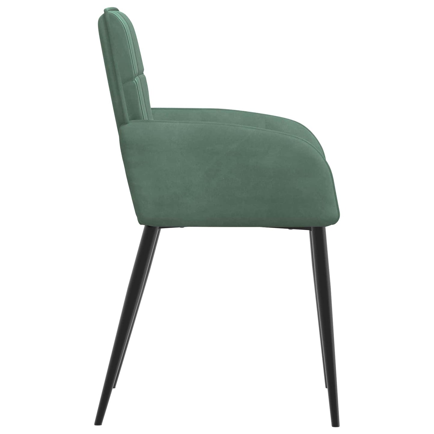 Eettafelstoelen 2 pcs fluweel Zeegroen 57 x 50 x 85 cm is nu te koop bij PeponiXL, paradijselijk wonen!