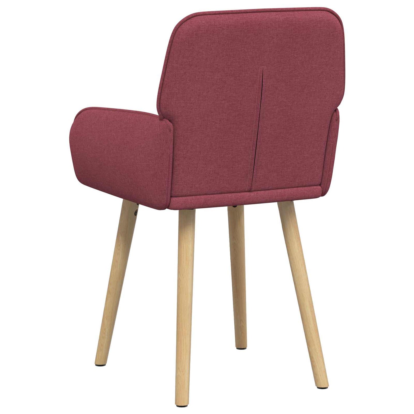 Eettafelstoelen 2 pcs Stof Wijnrood 56,5 x 50 x 87,5 cm is nu te koop bij PeponiXL, paradijselijk wonen!
