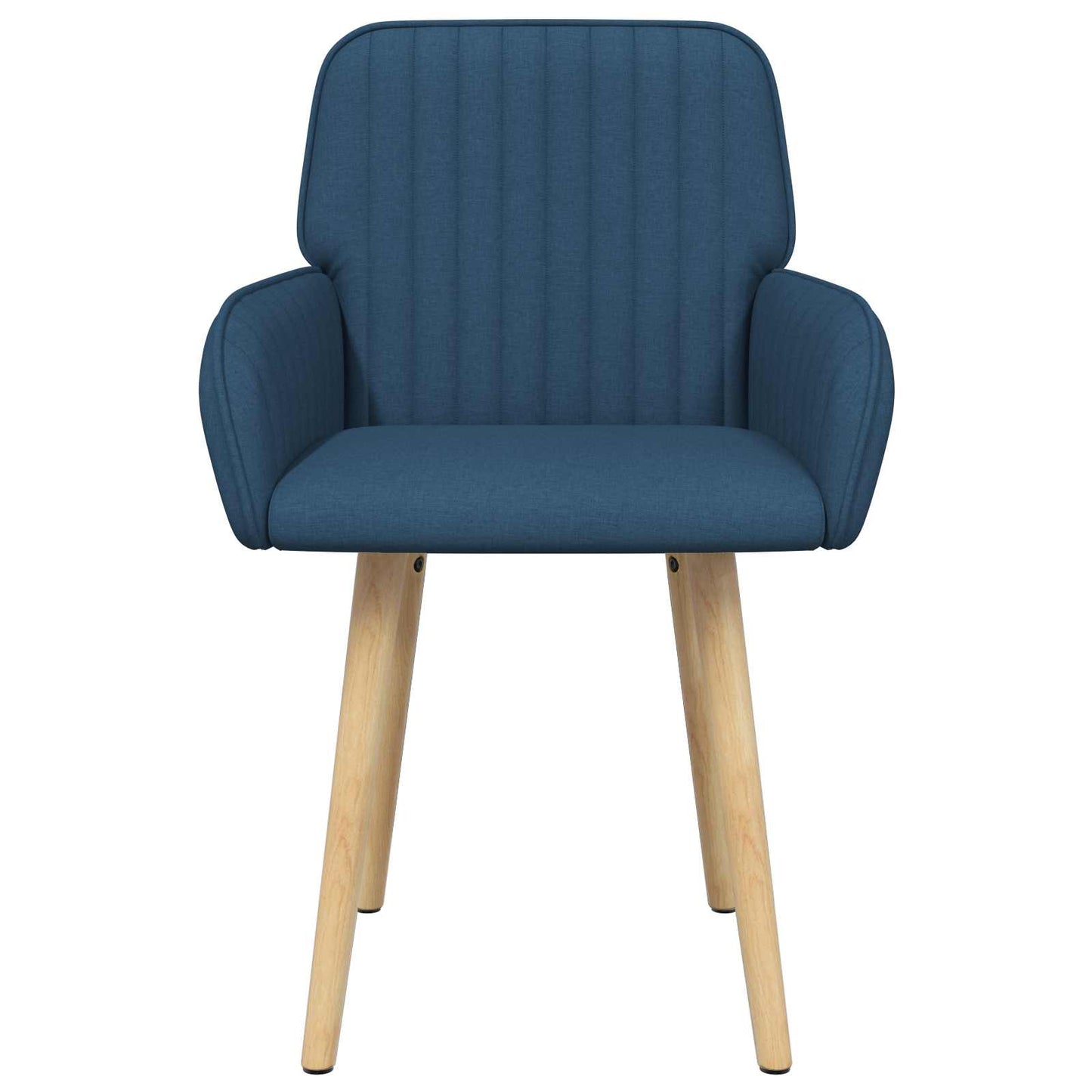 Eettafelstoelen 2 pcs Stof Blauw 56,5 x 50 x 87,5 cm is nu te koop bij PeponiXL, paradijselijk wonen!