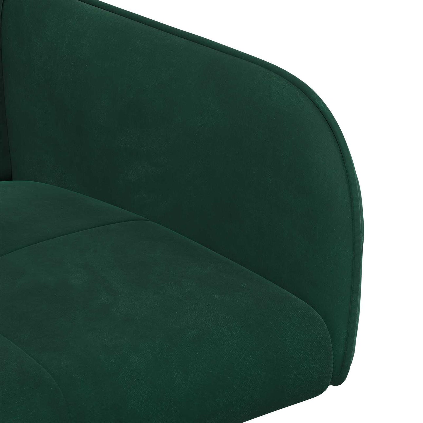 Eettafelstoelen 2 pcs fluweel Donkergroen 59 x 56,5 x 86 cm is nu te koop bij PeponiXL, paradijselijk wonen!