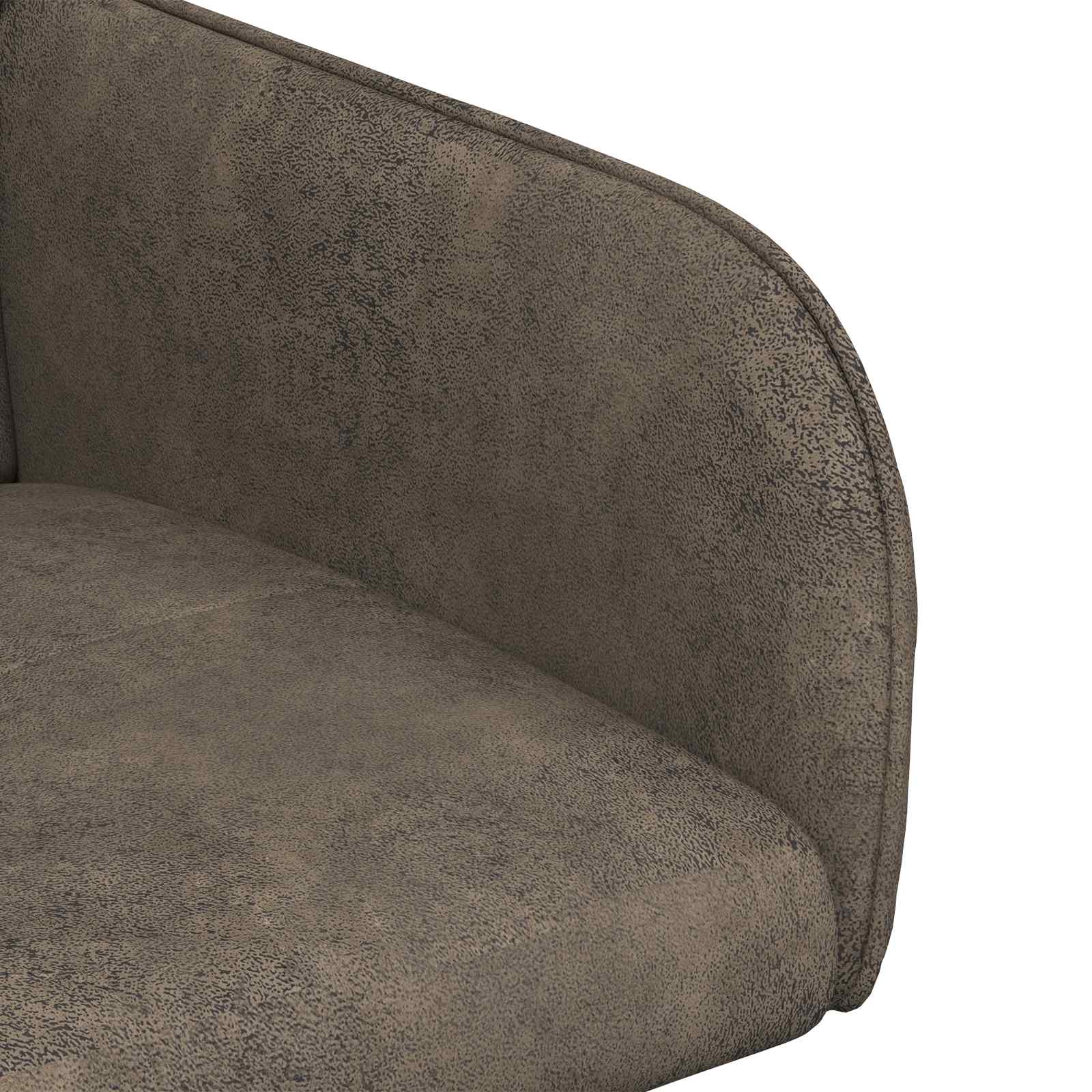 Eettafelstoelen 2 pcs Nep Suede Leer Donkergrijs 59x56,5x85cm is nu te koop bij PeponiXL, paradijselijk wonen!