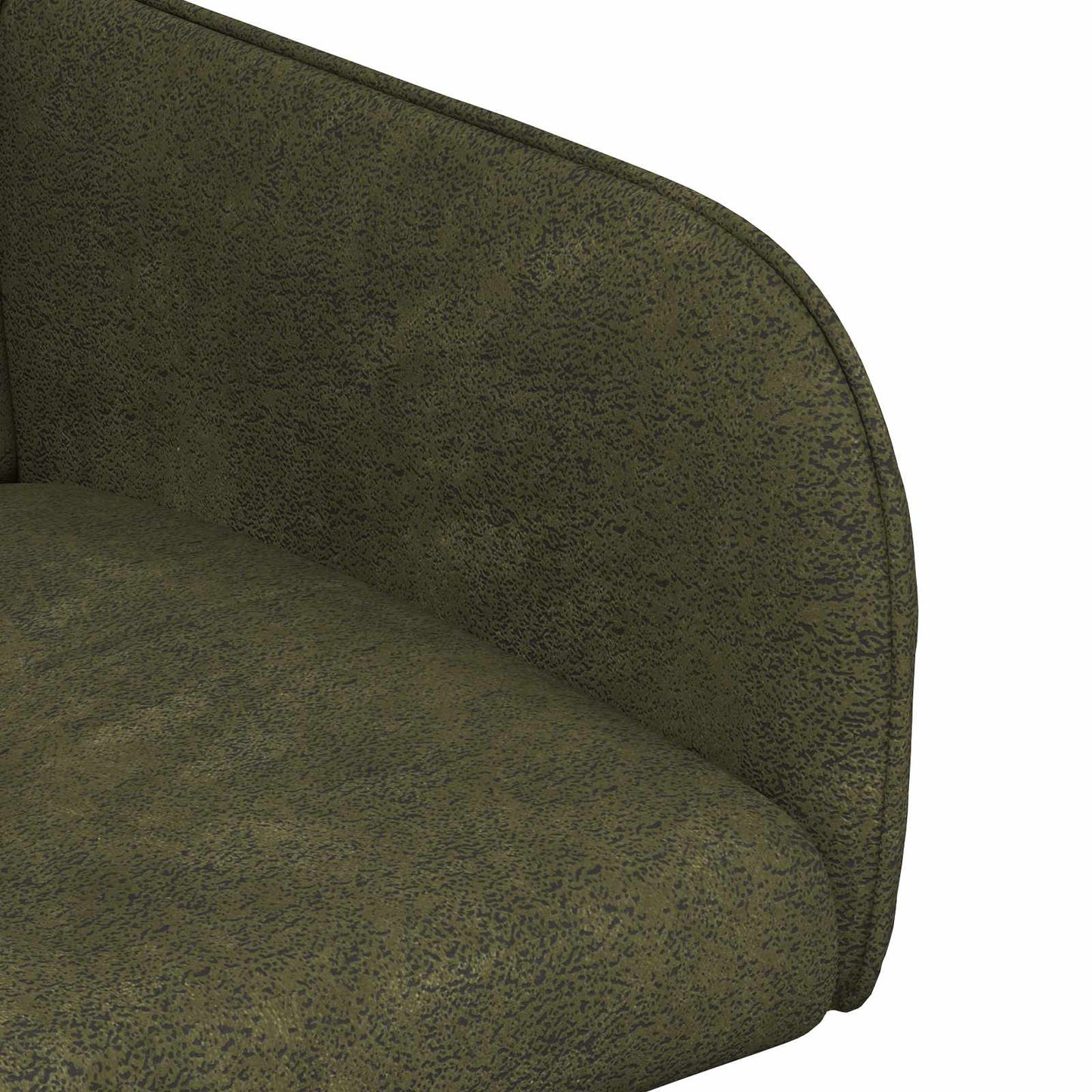 Eettafelstoelen 2 pcs Nep Suede Leer Legergroen 59x56,5x85cm is nu te koop bij PeponiXL, paradijselijk wonen!