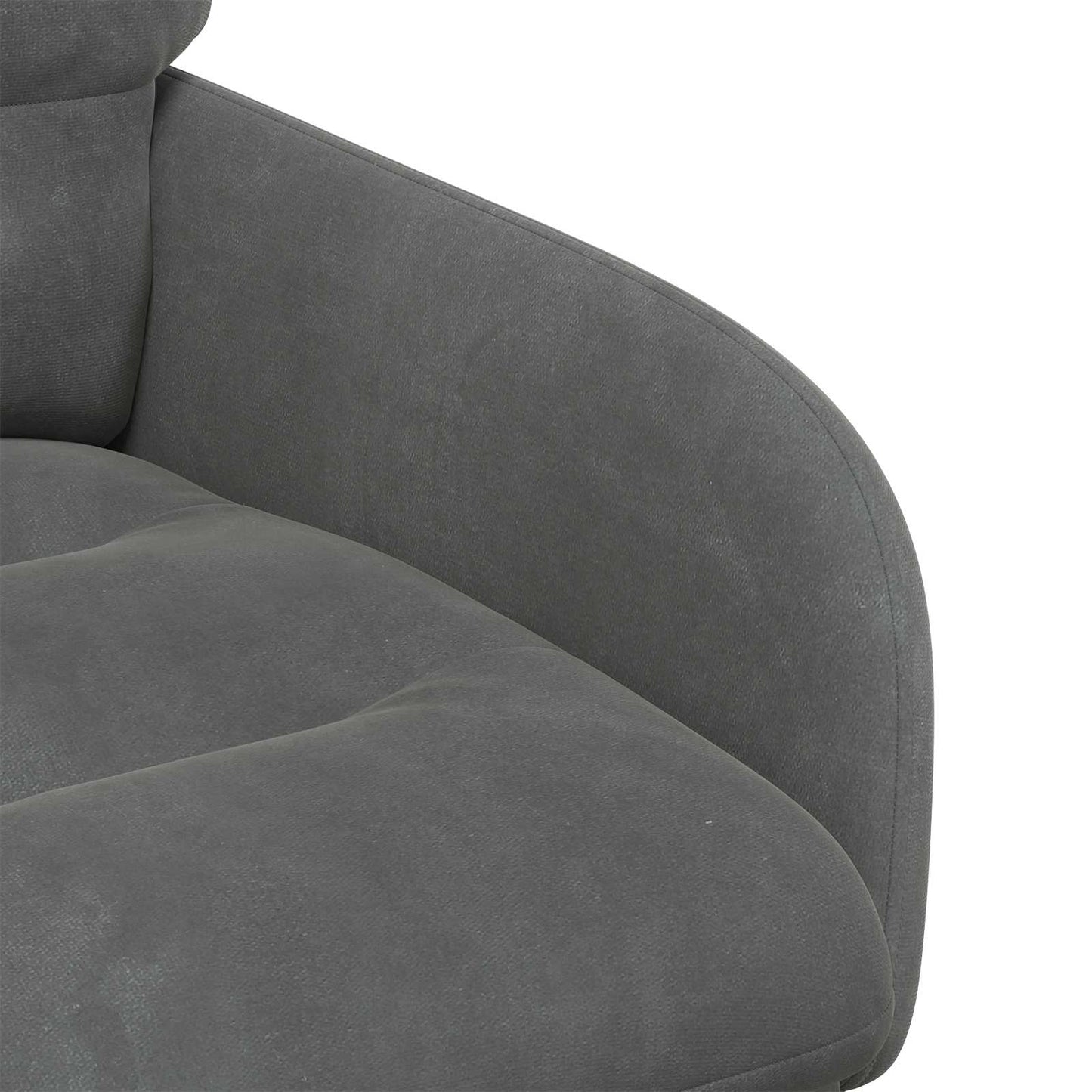 Eettafelstoelen 2 pcs fluweel Donkergrijs 59 x 59,5 x 90 cm is nu te koop bij PeponiXL, paradijselijk wonen!