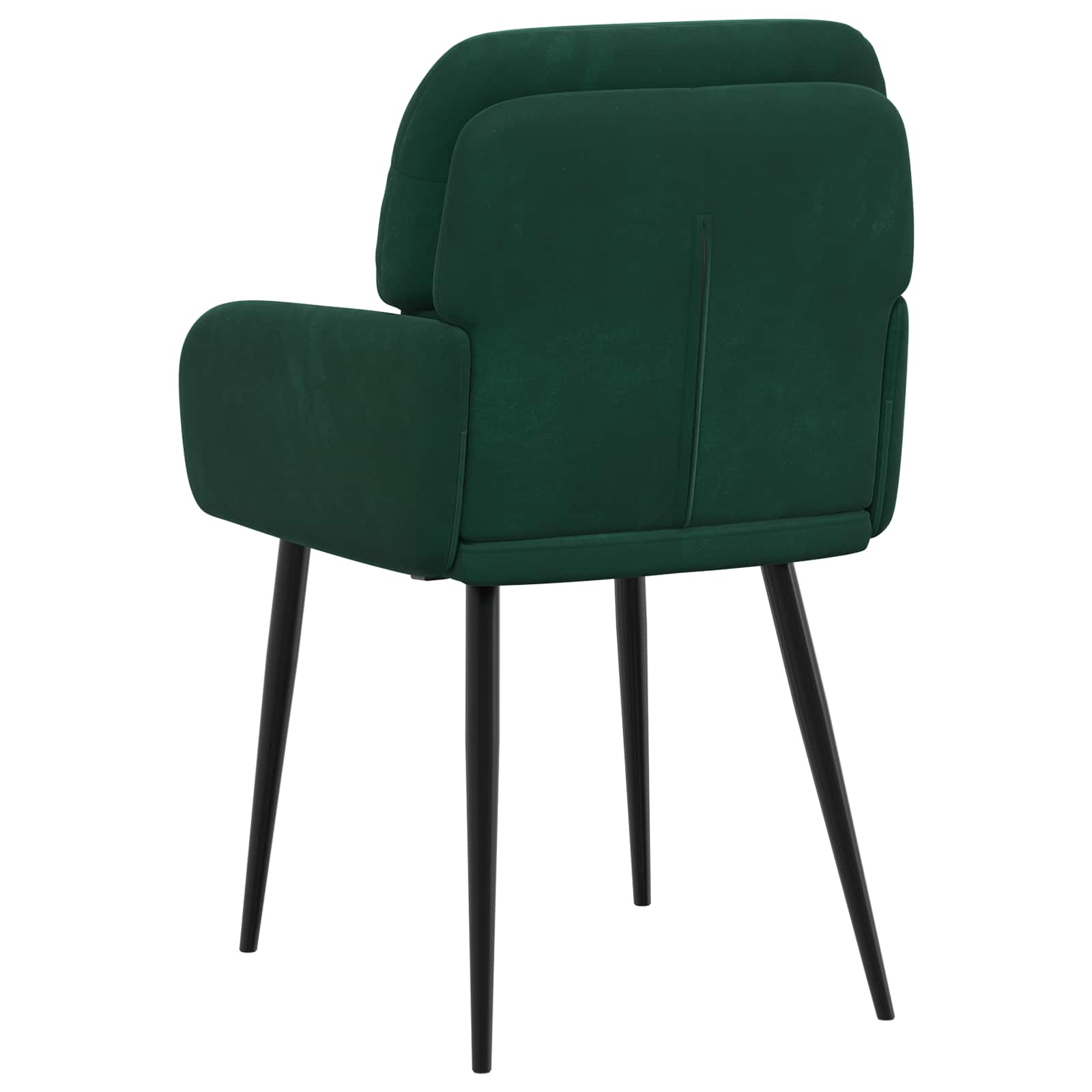 Eettafelstoelen 2 pcs fluweel Donkergroen 59 x 59,5 x 90 cm is nu te koop bij PeponiXL, paradijselijk wonen!