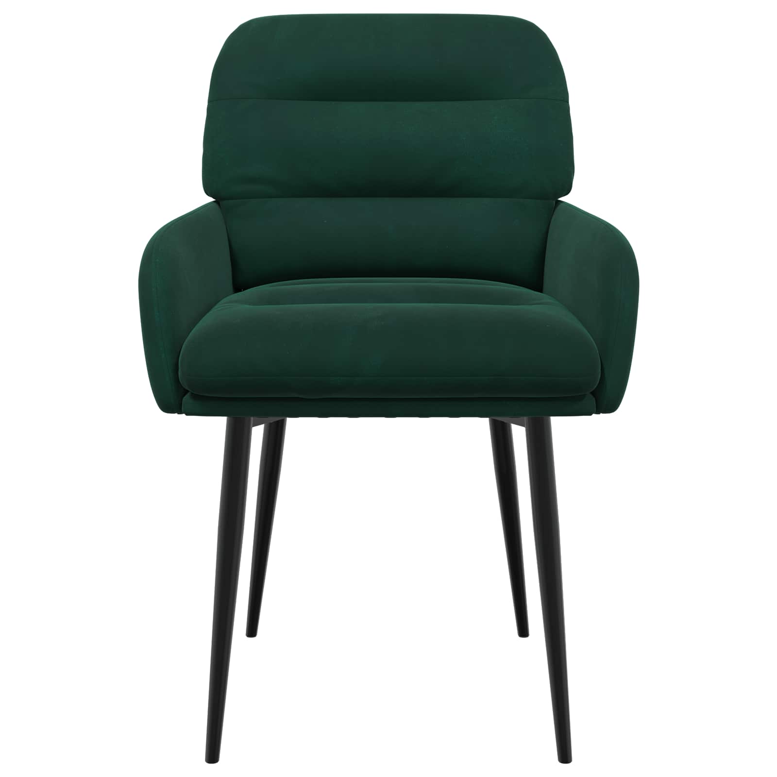 Eettafelstoelen 2 pcs fluweel Donkergroen 59 x 59,5 x 90 cm is nu te koop bij PeponiXL, paradijselijk wonen!
