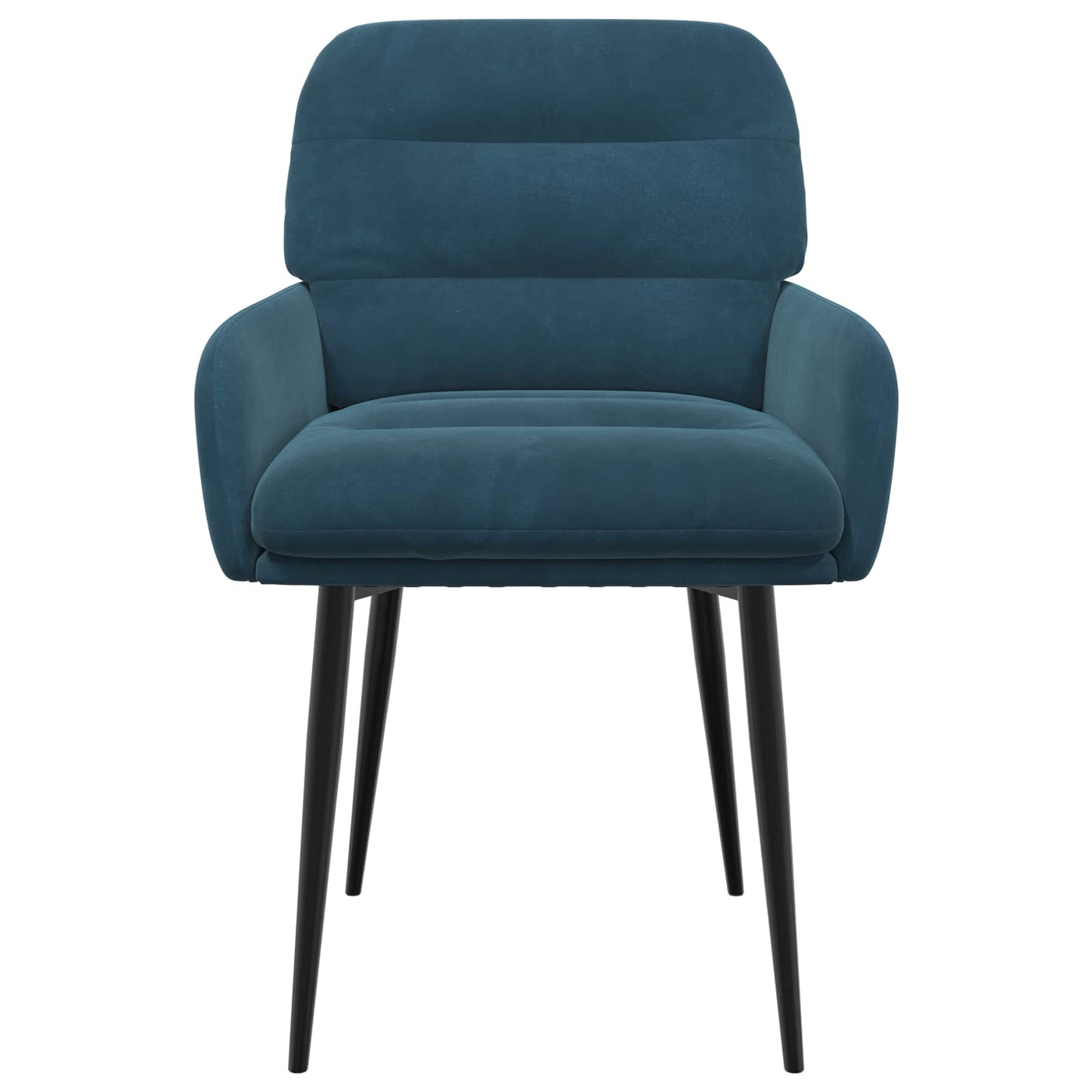 Eettafelstoelen 2 pcs fluweel Blauw 59 x 59,5 x 90 cm is nu te koop bij PeponiXL, paradijselijk wonen!