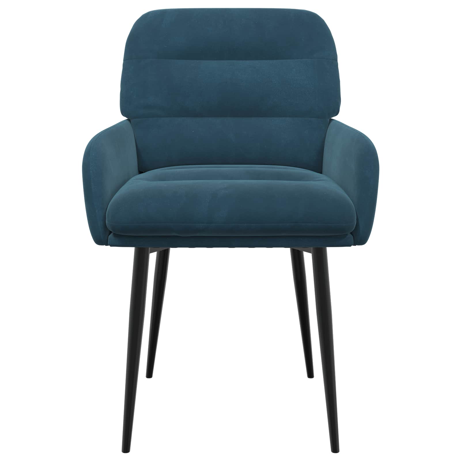Eettafelstoelen 2 pcs fluweel Blauw 59 x 59,5 x 90 cm is nu te koop bij PeponiXL, paradijselijk wonen!
