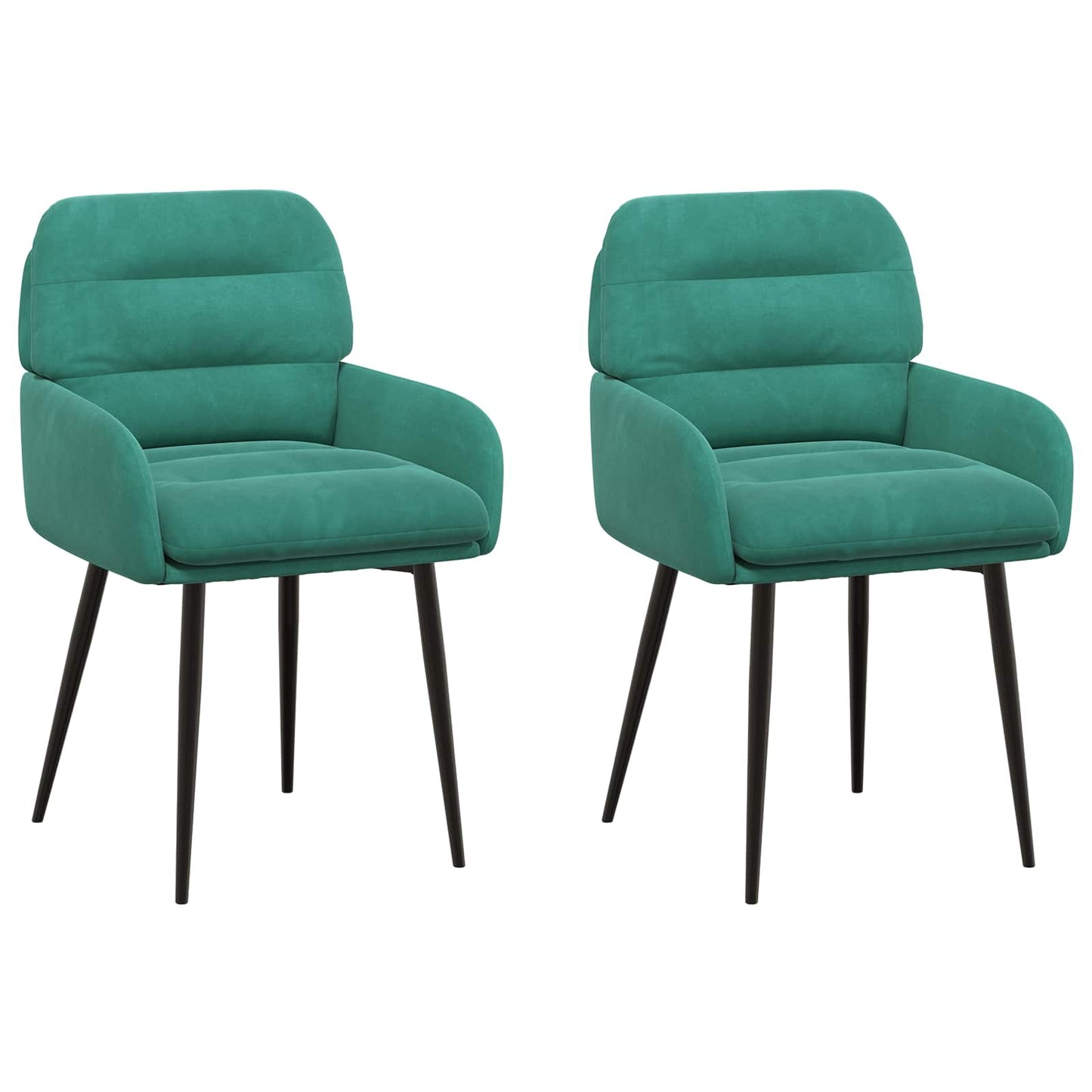 Eettafelstoelen 2 pcs fluweel Turquoise 59 x 59,5 x 90 cm is nu te koop bij PeponiXL, paradijselijk wonen!
