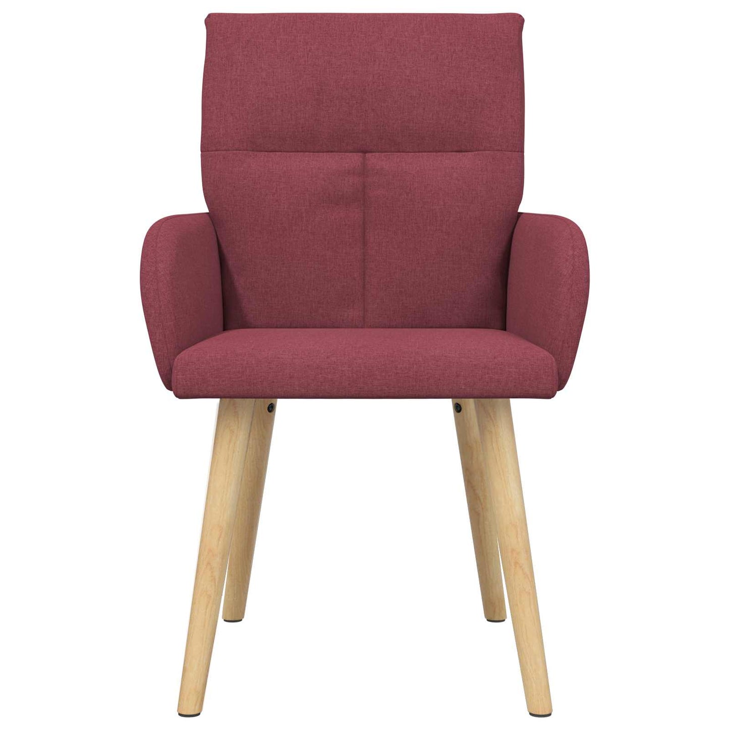Eettafelstoelen 2 pcs Stof Wijnrood 60 x 56 x 96 cm is nu te koop bij PeponiXL, paradijselijk wonen!