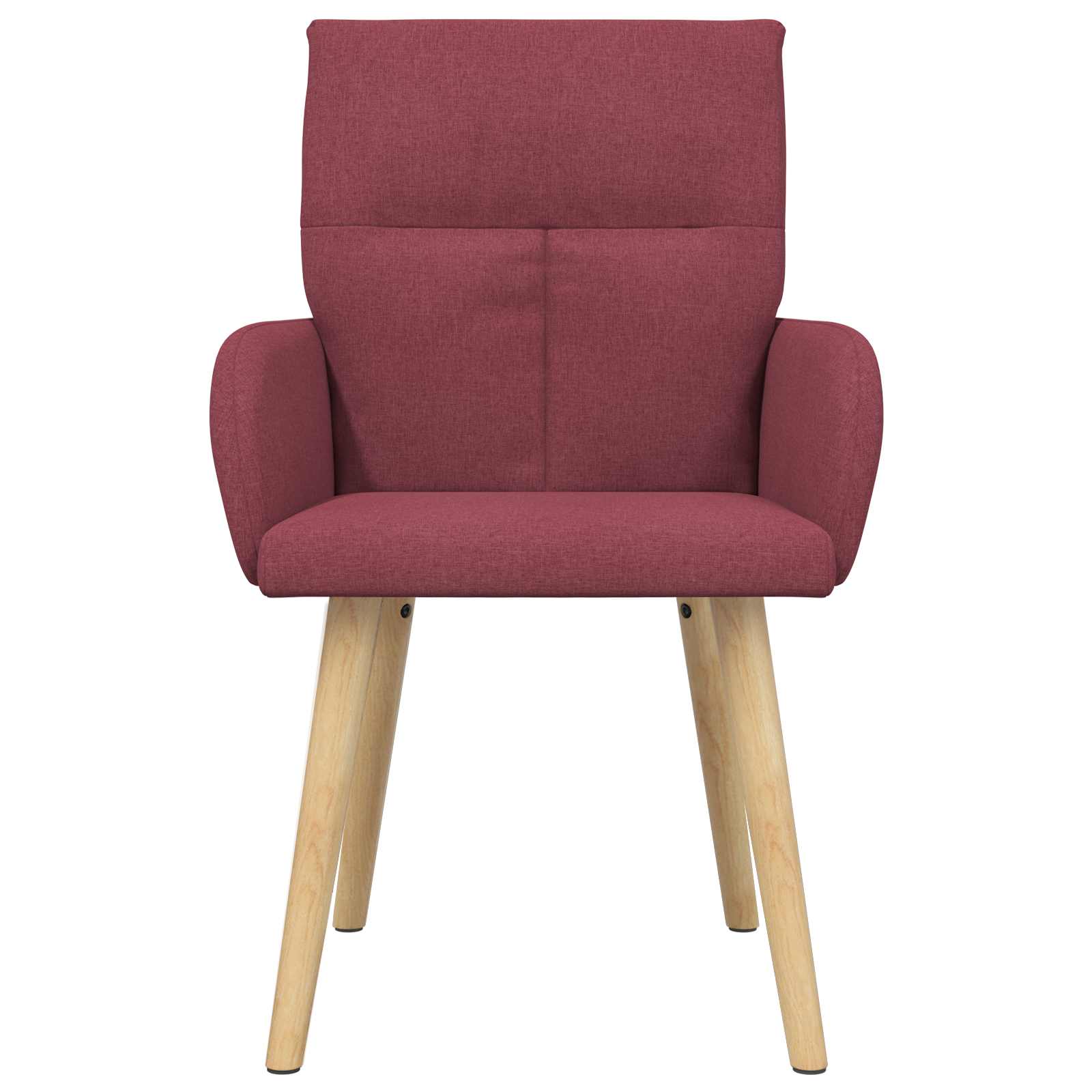 Eettafelstoelen 2 pcs Stof Wijnrood 60 x 56 x 96 cm is nu te koop bij PeponiXL, paradijselijk wonen!