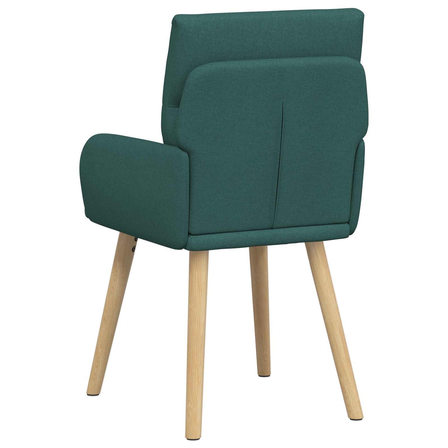 Eettafelstoelen 2 pcs Stof Donkergroen 60 x 56 x 96 cm is nu te koop bij PeponiXL, paradijselijk wonen!