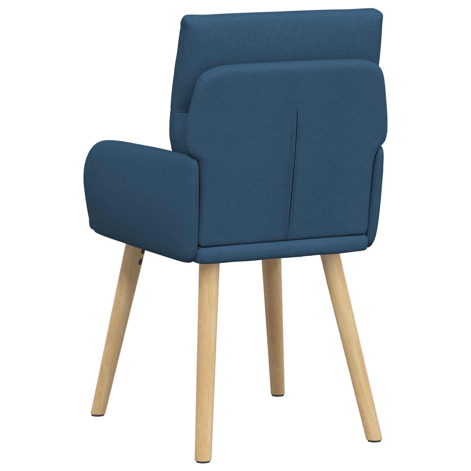 Eettafelstoelen 2 pcs Stof Blauw 60 x 56 x 96 cm is nu te koop bij PeponiXL, paradijselijk wonen!