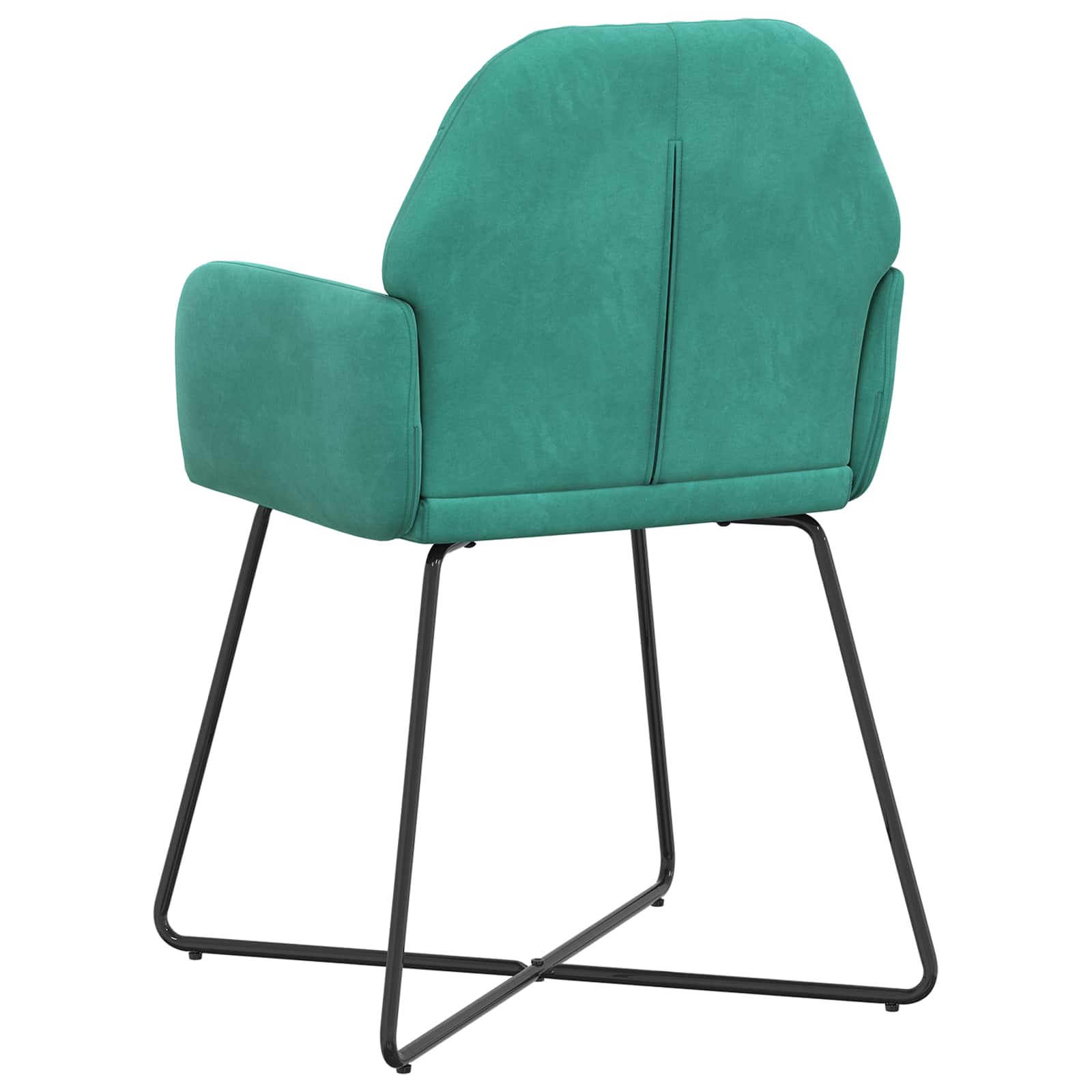 Eettafelstoelen 2 pcs fluweel Turquoise 55 x 50 x 84 cm is nu te koop bij PeponiXL, paradijselijk wonen!