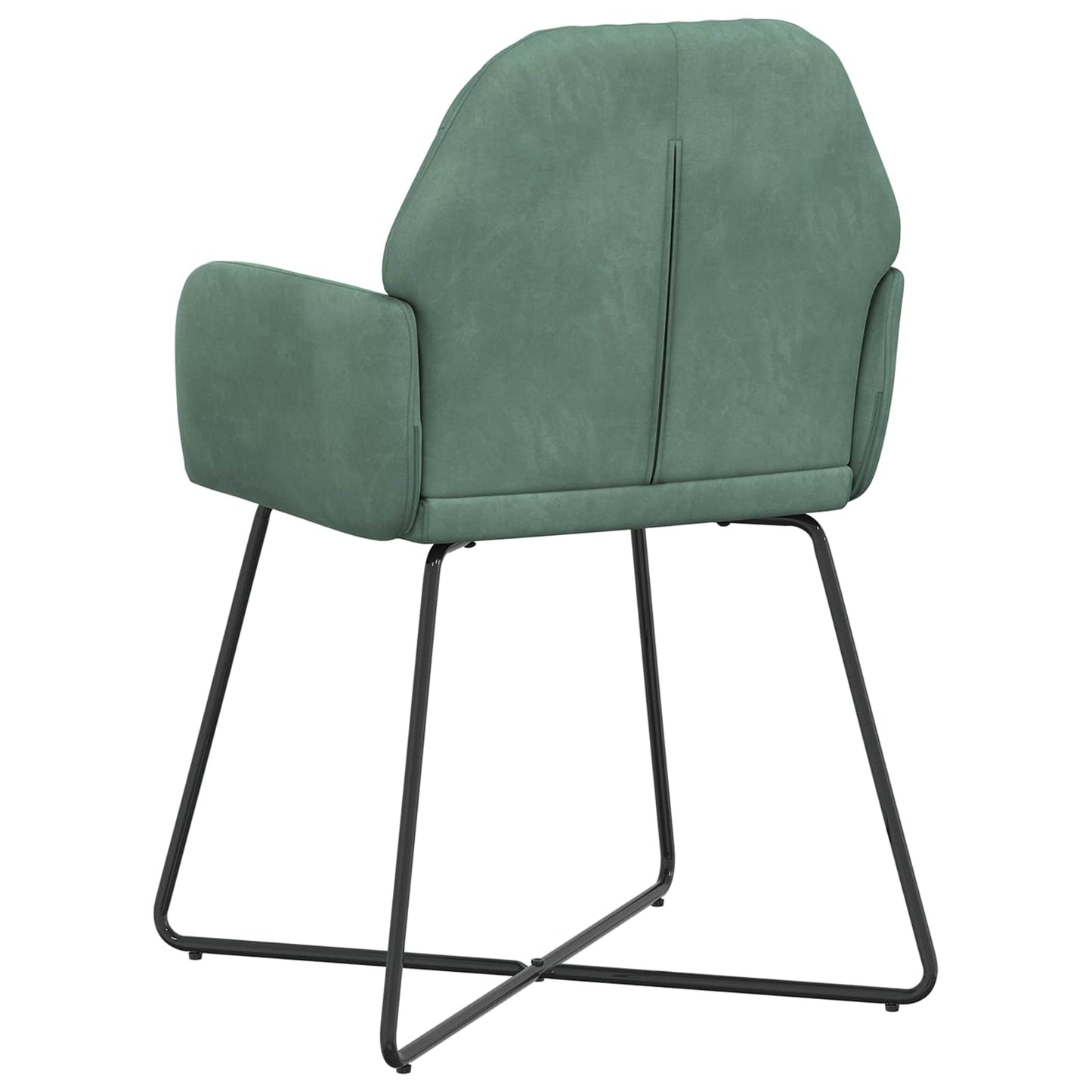 Eettafelstoelen 2 pcs fluweel Zeegroen 55 x 50 x 84 cm is nu te koop bij PeponiXL, paradijselijk wonen!