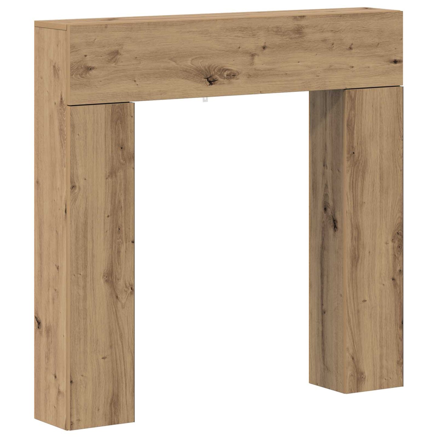 Haardomlijsting Artisanaal eiken 102 x 18 x 100,5 cm is nu te koop bij PeponiXL, paradijselijk wonen!
