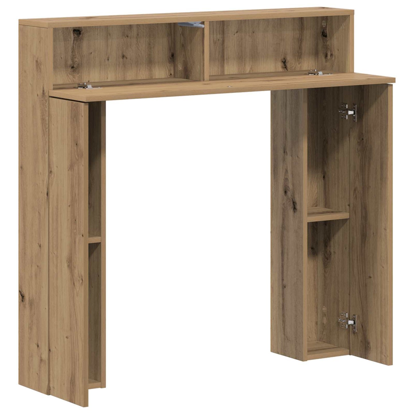 Haardomlijsting Artisanaal eiken 102 x 18 x 100,5 cm is nu te koop bij PeponiXL, paradijselijk wonen!