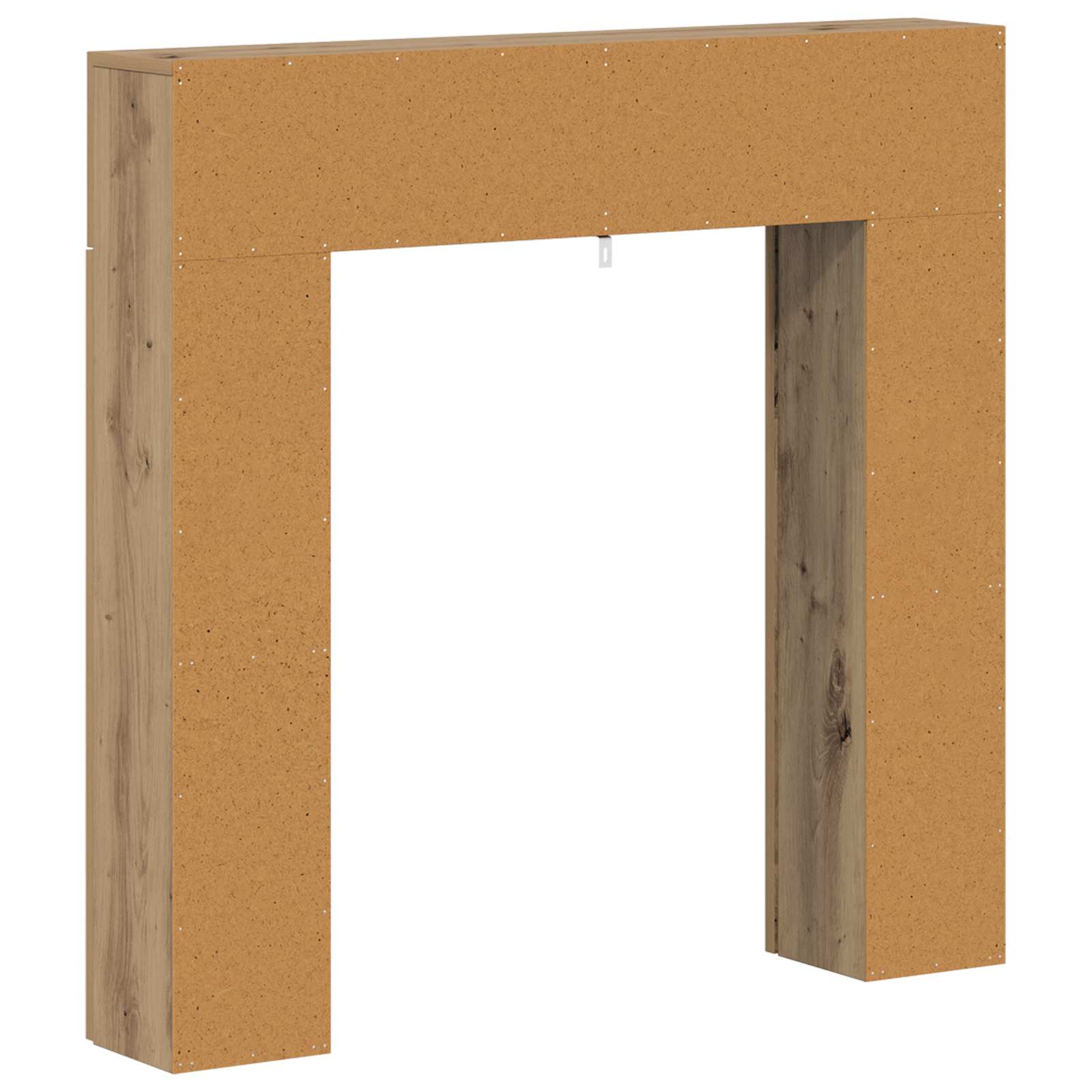 Haardomlijsting Artisanaal eiken 102 x 18 x 100,5 cm is nu te koop bij PeponiXL, paradijselijk wonen!