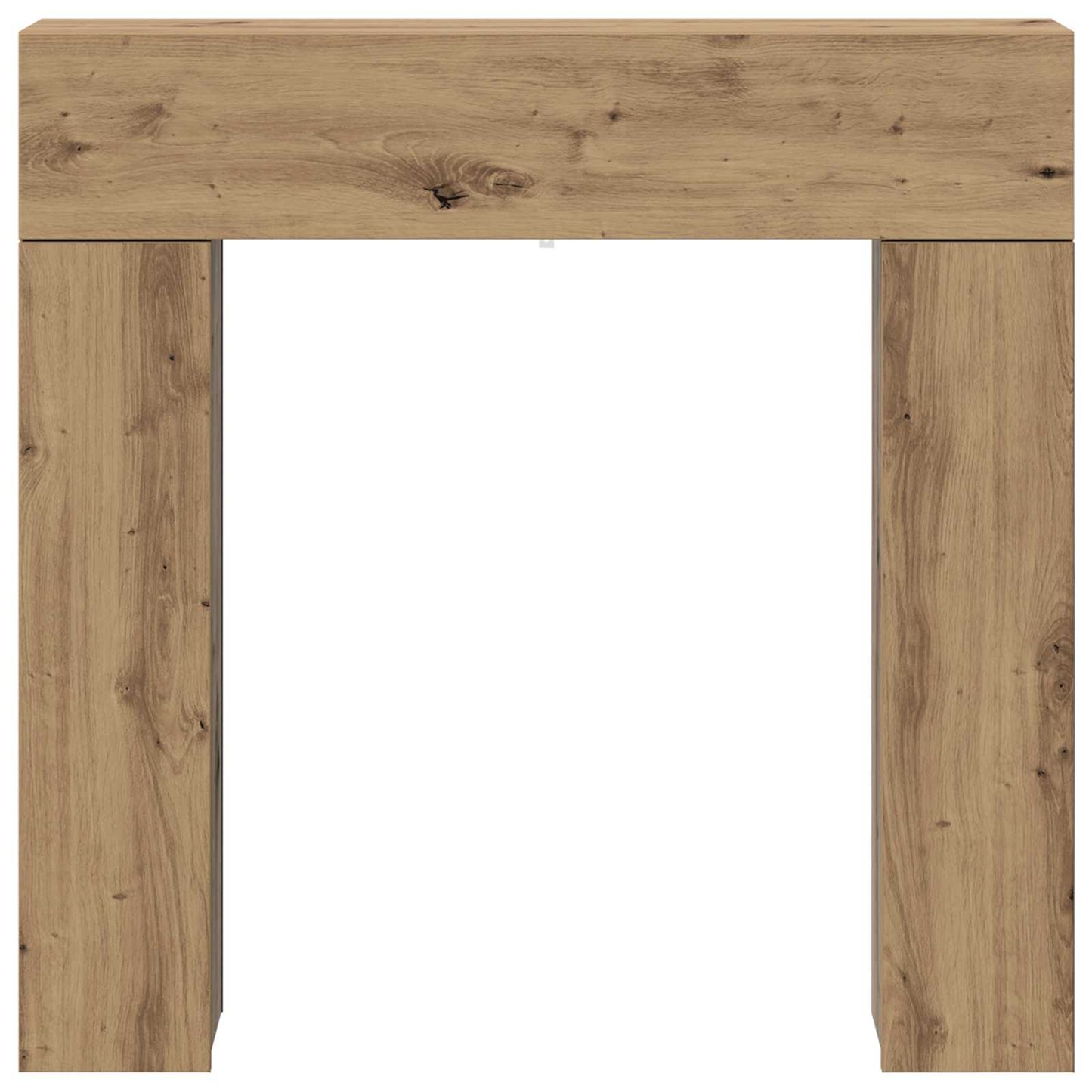 Haardomlijsting Artisanaal eiken 102 x 18 x 100,5 cm is nu te koop bij PeponiXL, paradijselijk wonen!