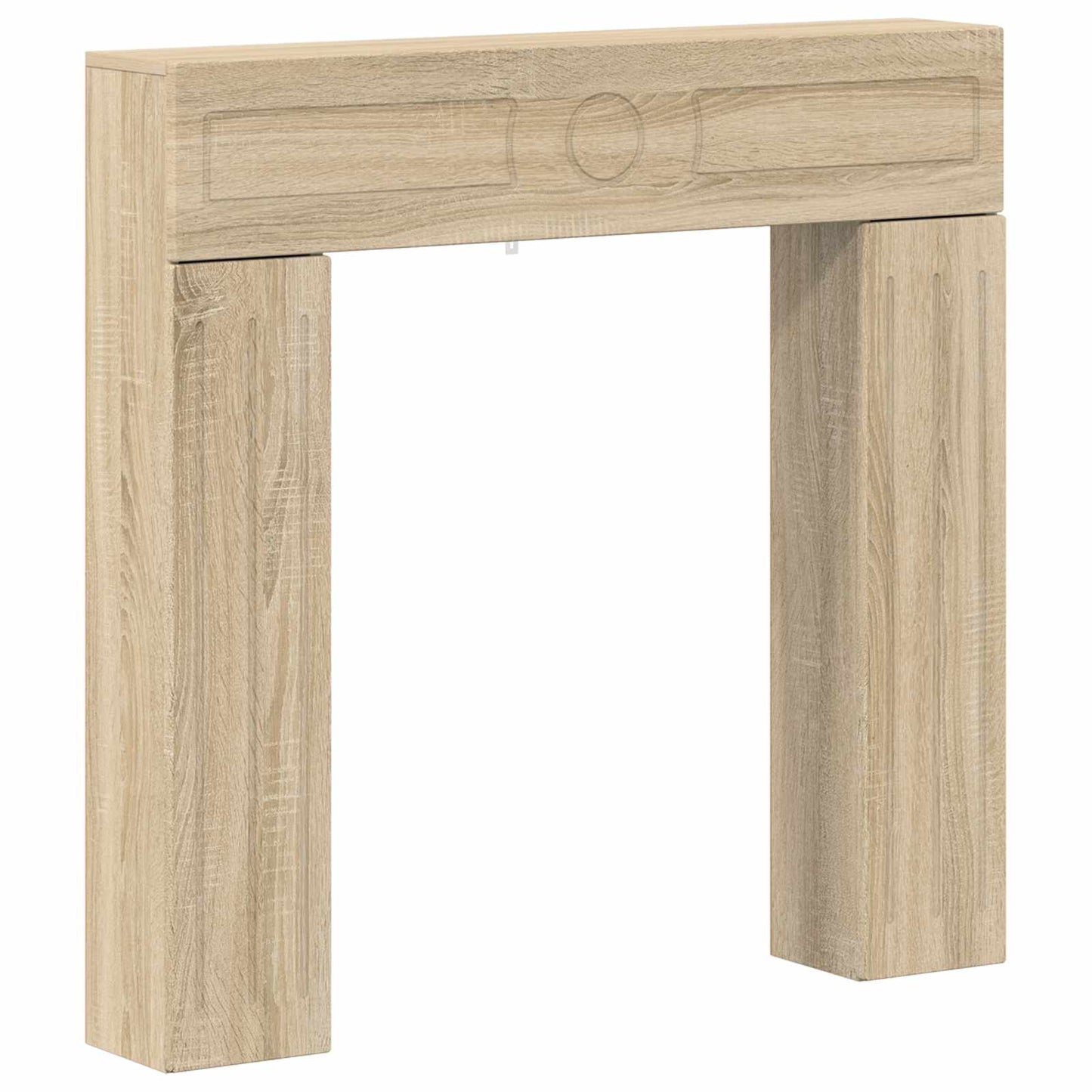 Haardomlijsting Sonoma 102 x 18 x 100,5 cm Bewerkt hout is nu te koop bij PeponiXL, paradijselijk wonen!