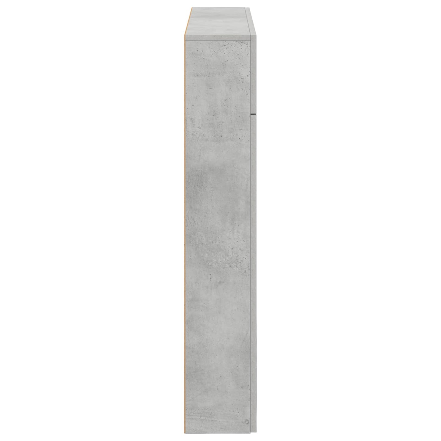 Haardomlijsting Betongrijs 102 x 18 x 100,5 cm Bewerkt hout is nu te koop bij PeponiXL, paradijselijk wonen!