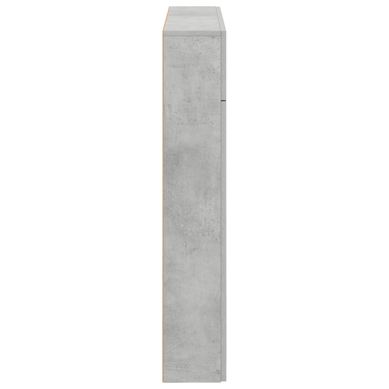 Haardomlijsting Betongrijs 102 x 18 x 100,5 cm Bewerkt hout is nu te koop bij PeponiXL, paradijselijk wonen!