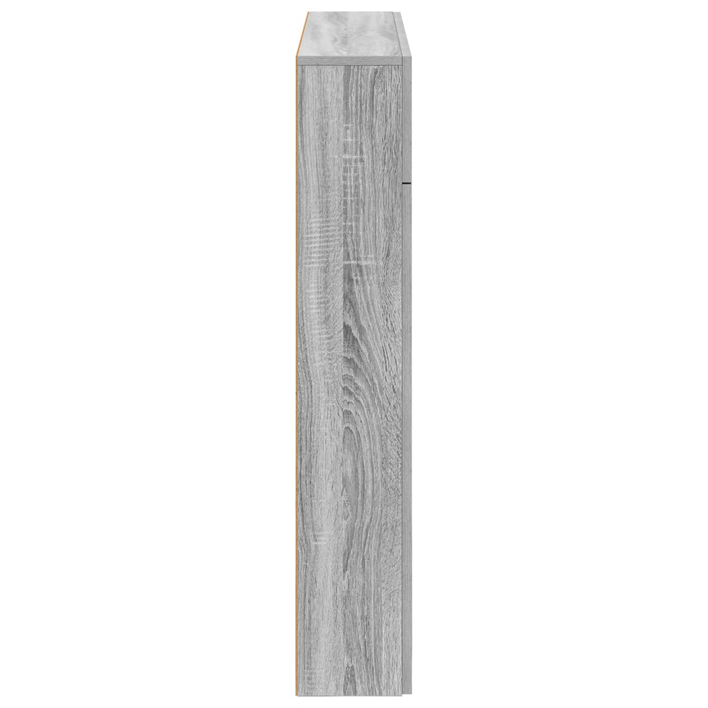 Haardomlijsting Grijs Sonoma 102 x 18 x 100,5 cm Bewerkt hout is nu te koop bij PeponiXL, paradijselijk wonen!
