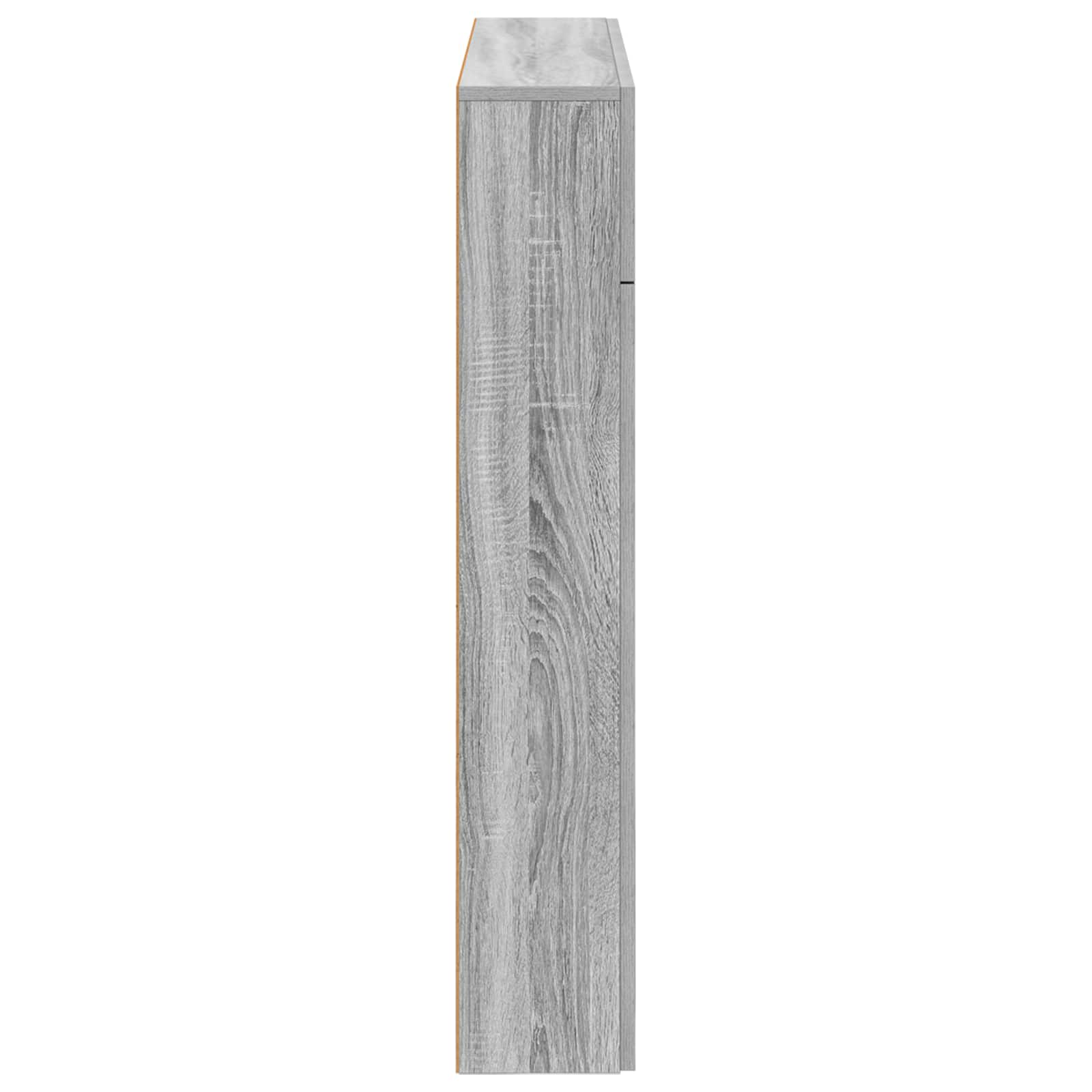Haardomlijsting Grijs Sonoma 102 x 18 x 100,5 cm Bewerkt hout is nu te koop bij PeponiXL, paradijselijk wonen!
